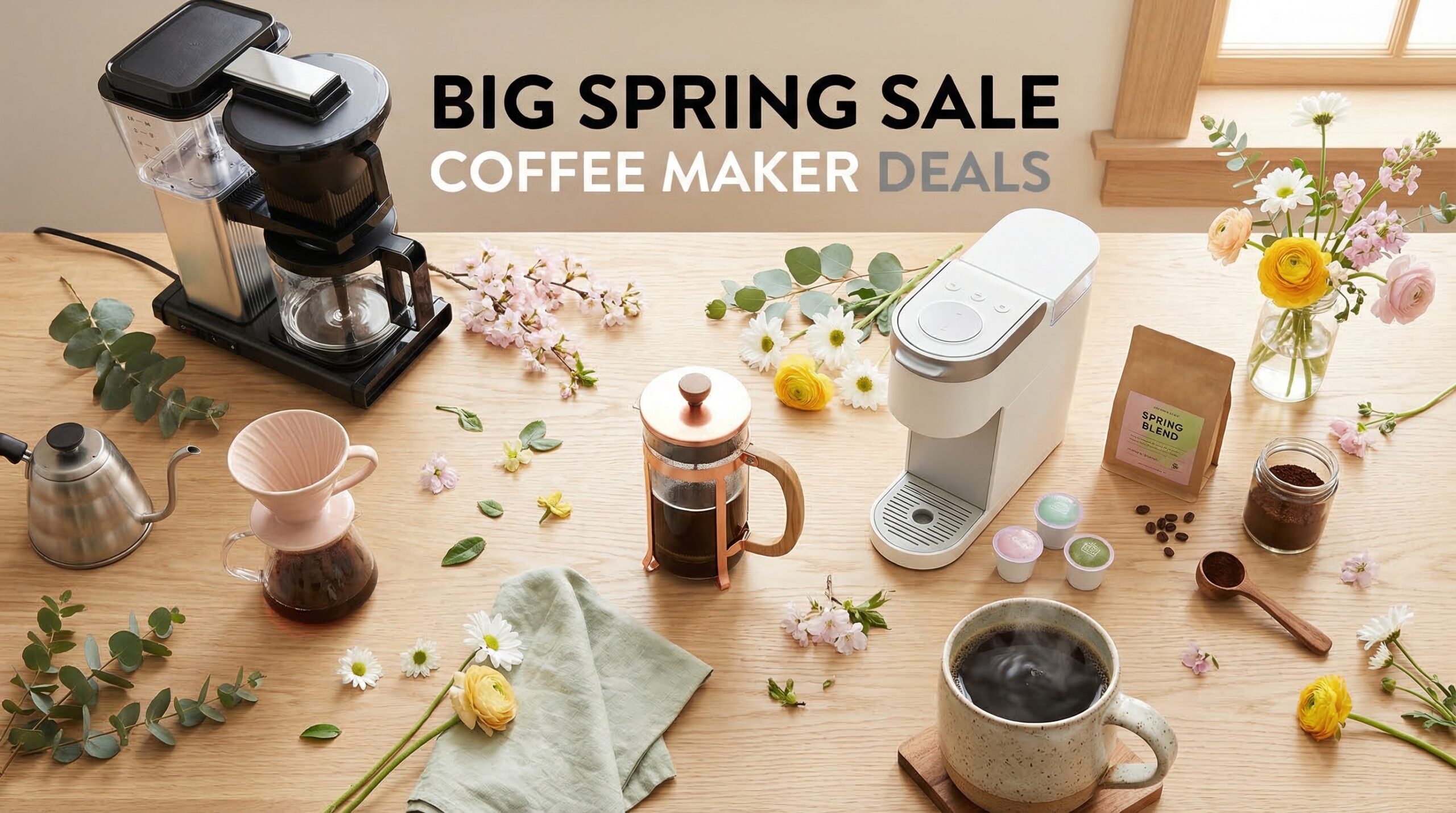 Best Big Spring Sale Coffee Maker Deals on Amazon