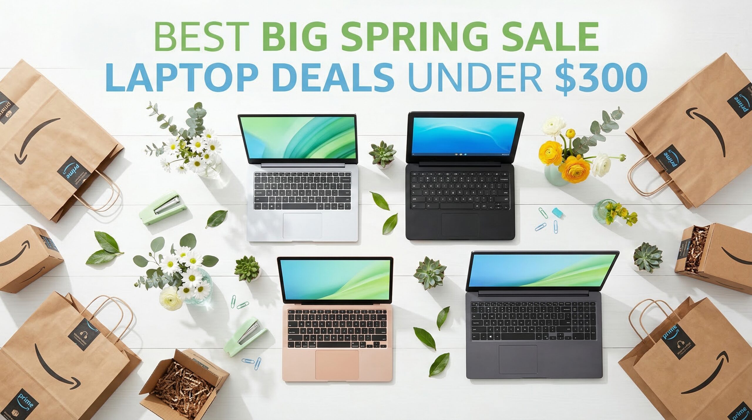 Best Big Spring Sale Laptop Under $300 Deals on Amazon