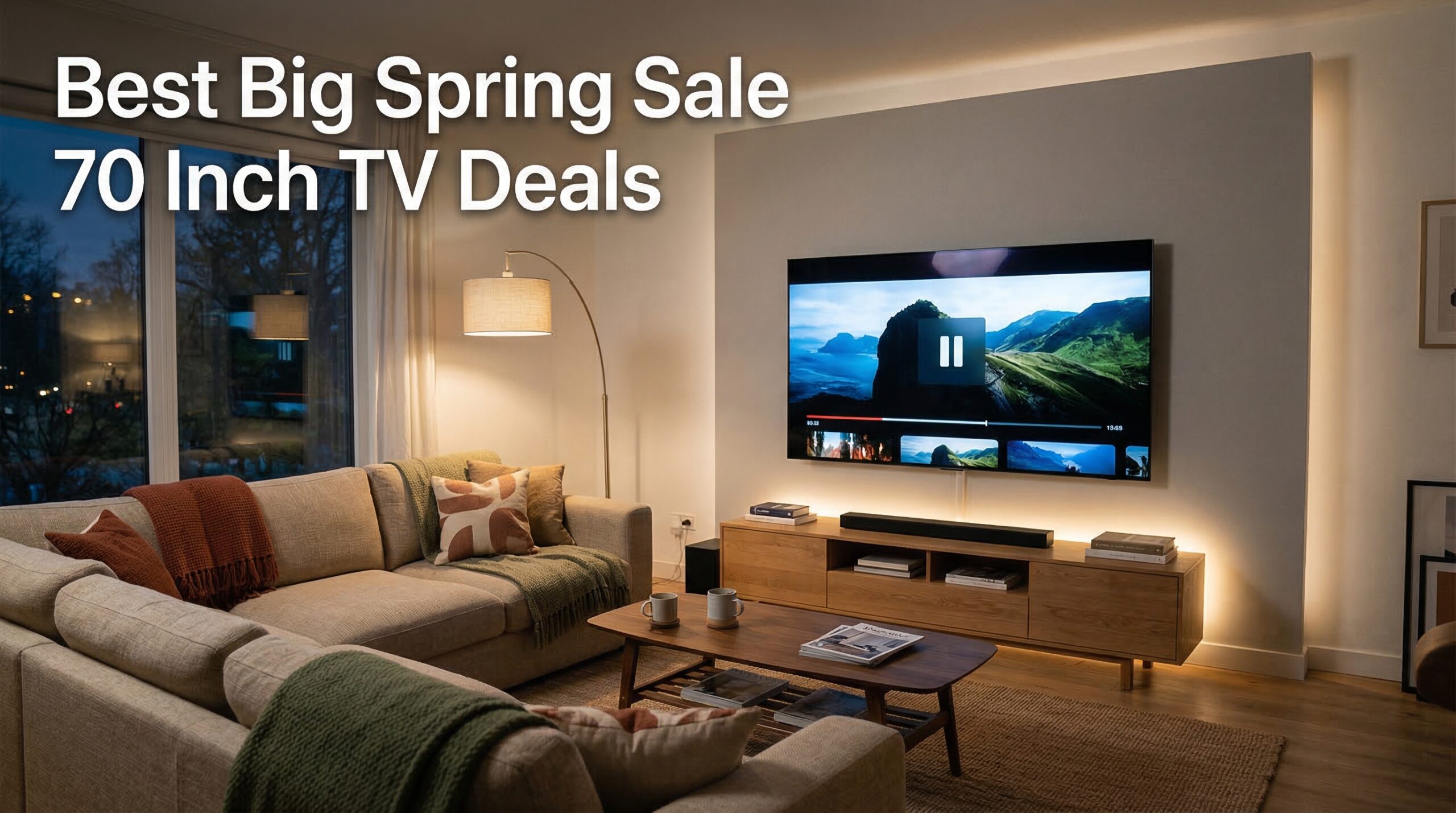 Best Big Spring Sale 70 Inch TV Deals on Amazon