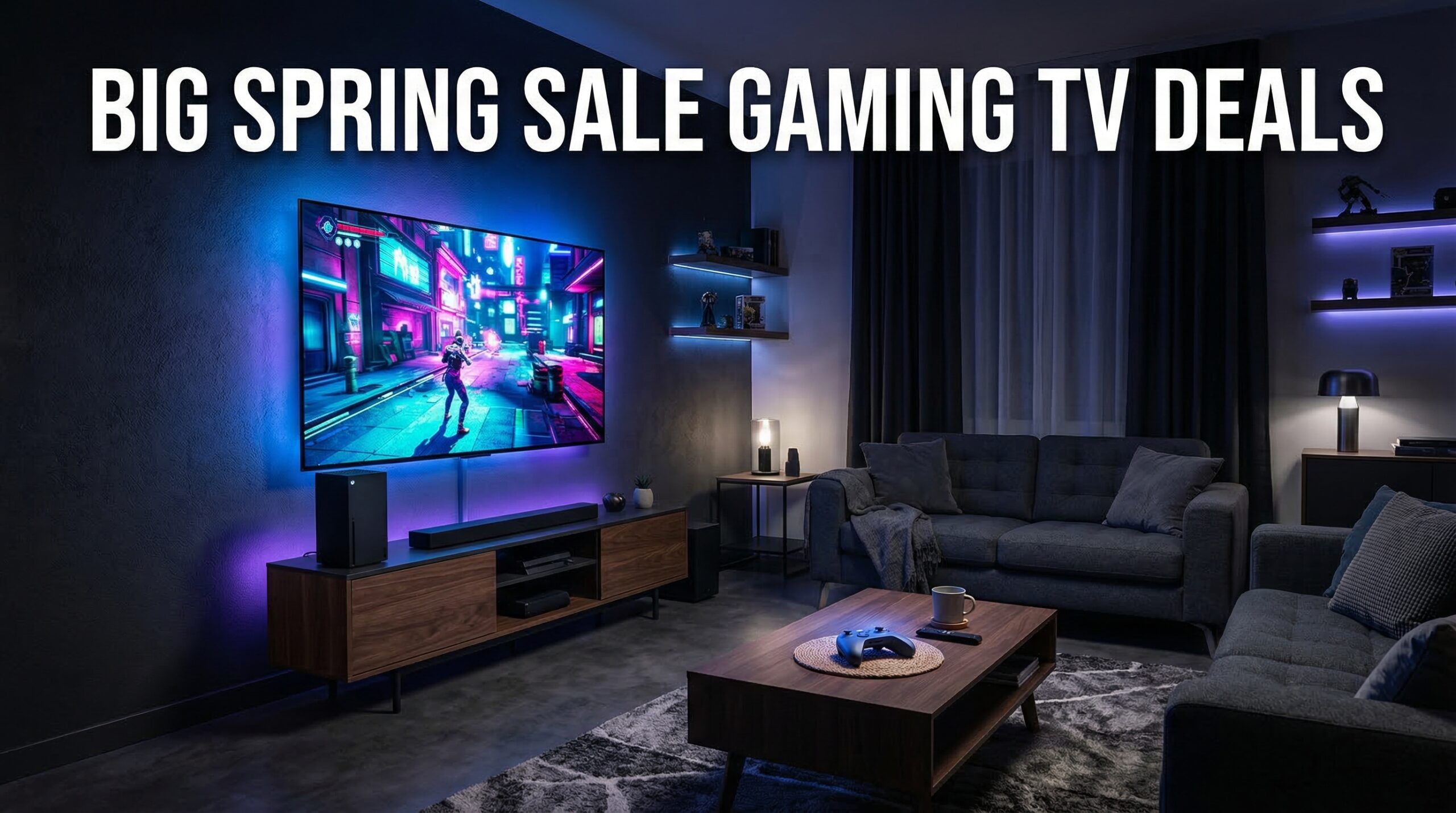 Best Big Spring Sale Gaming TV Deals on Amazon