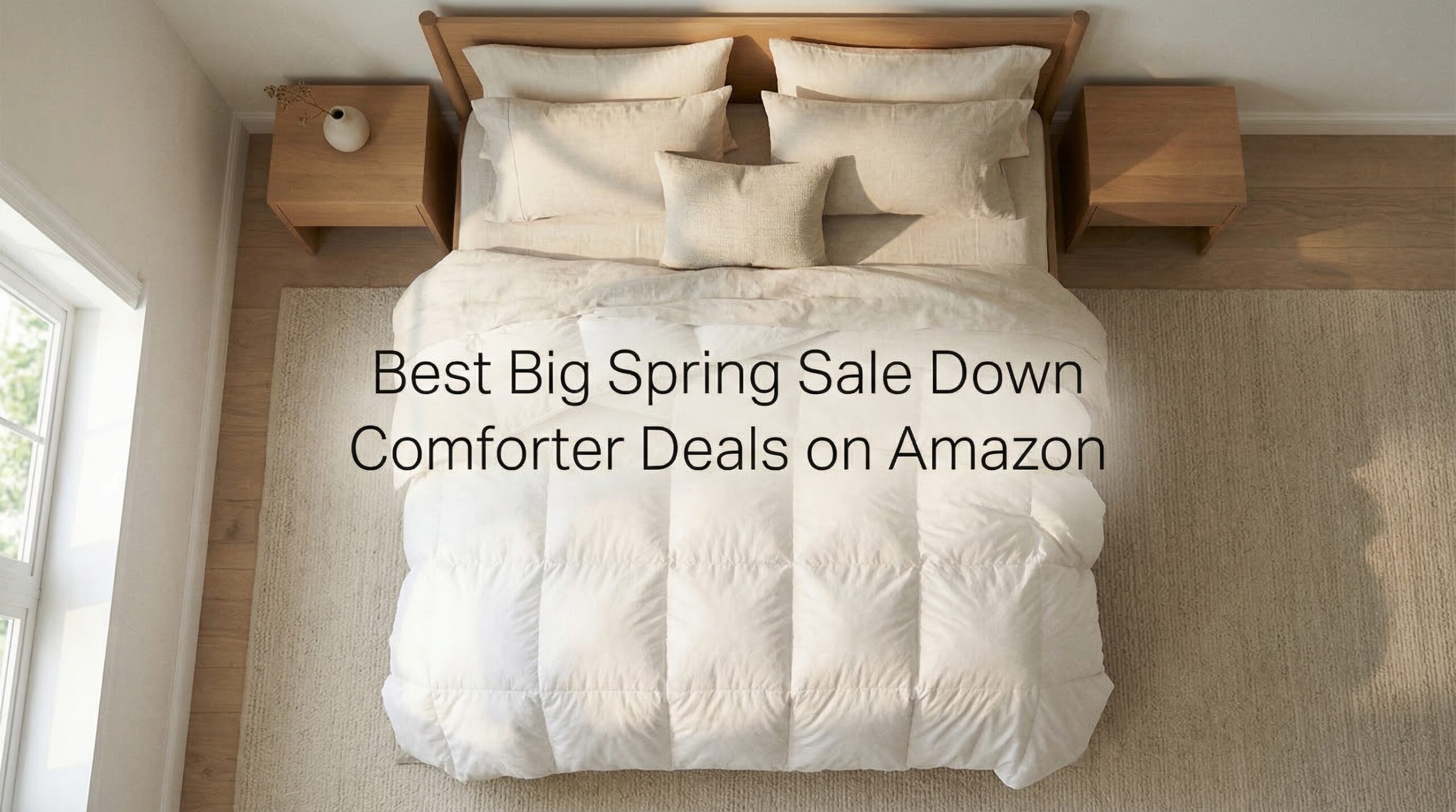 Best Big Spring Sale Down Comforter Deals on Amazon