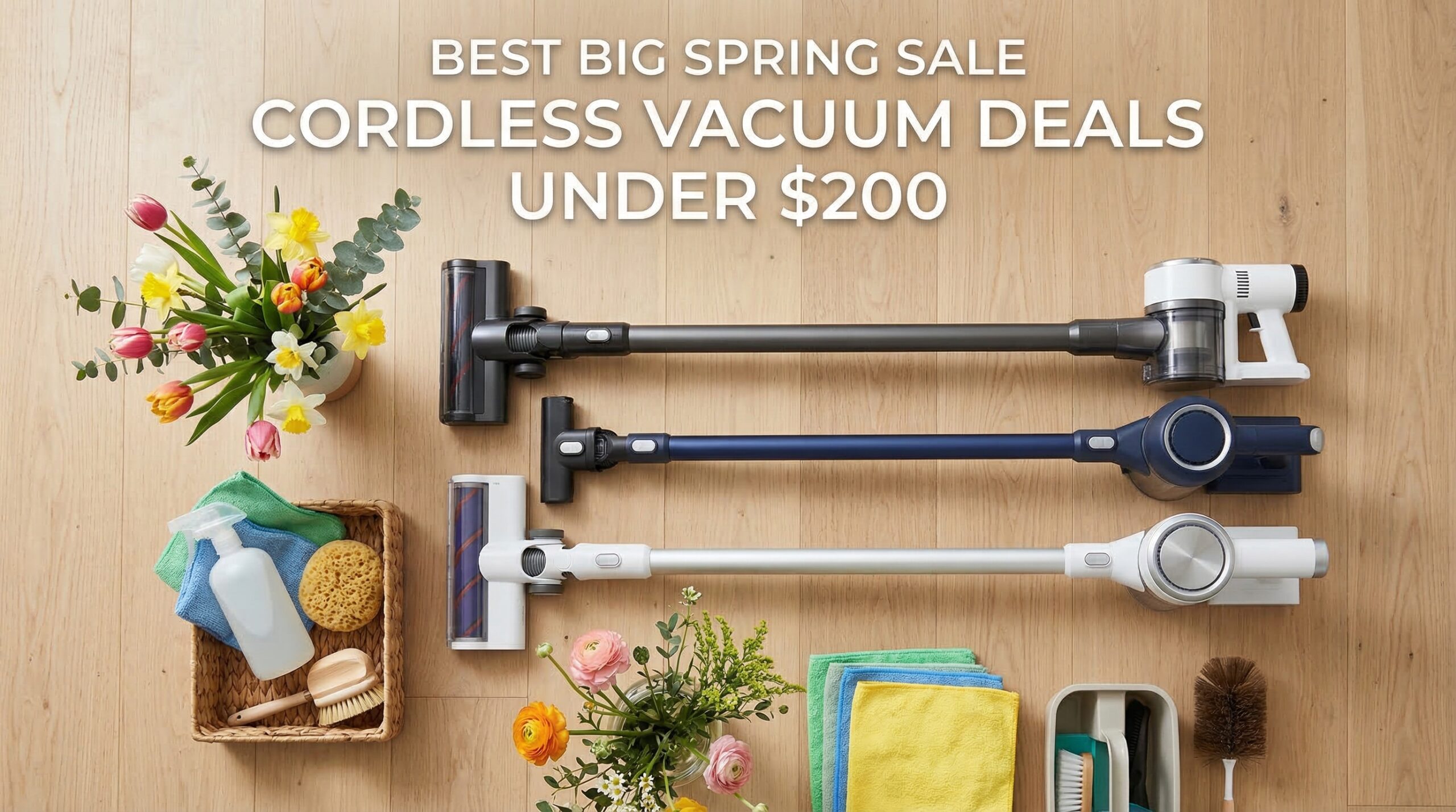 Best Big Spring Sale Cordless Vacuum Under $200 Deals on Amazon