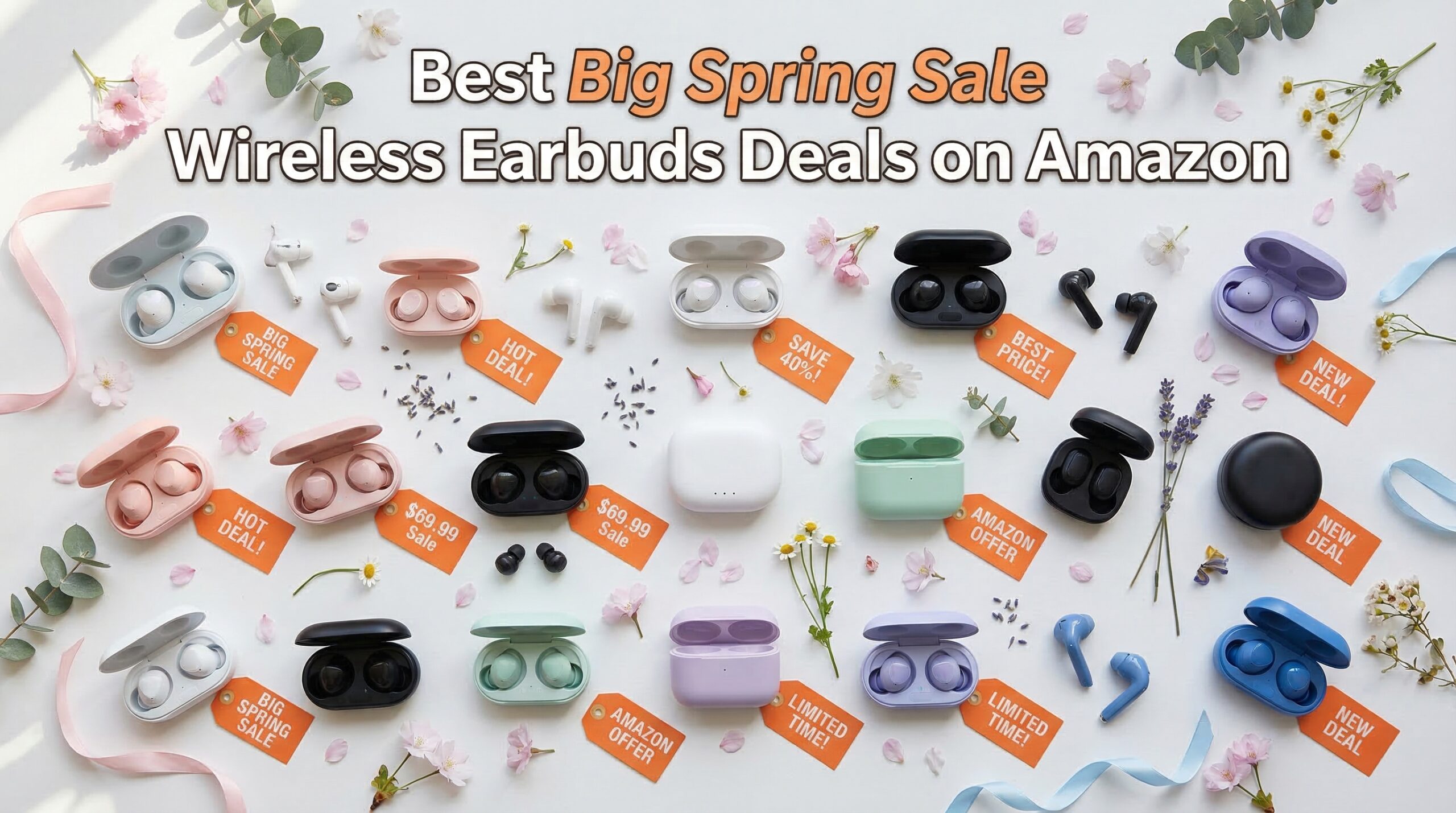 Best Big Spring Sale Wireless Earbuds Deals on Amazon