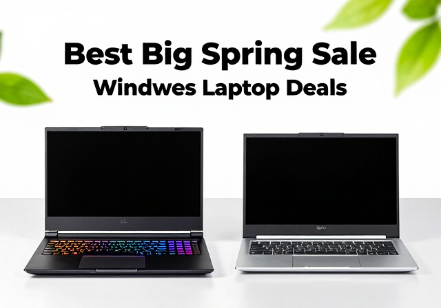 Best Big Spring Sale Windows Laptop Deals on Amazon