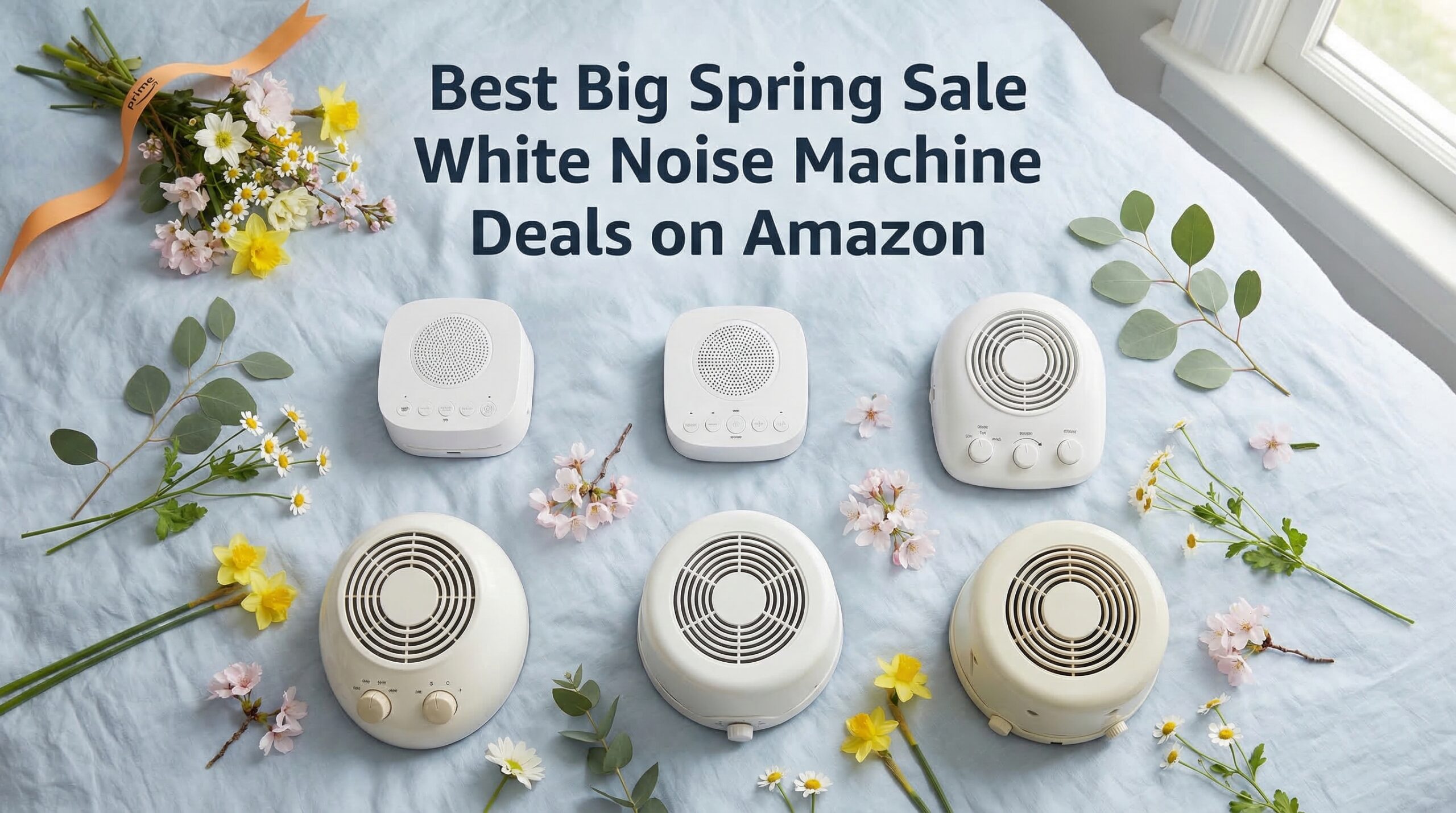 Best Big Spring Sale White Noise Machine Deals on Amazon