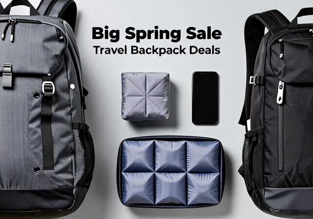 Best Big Spring Sale Travel Backpack Deals on Amazon
