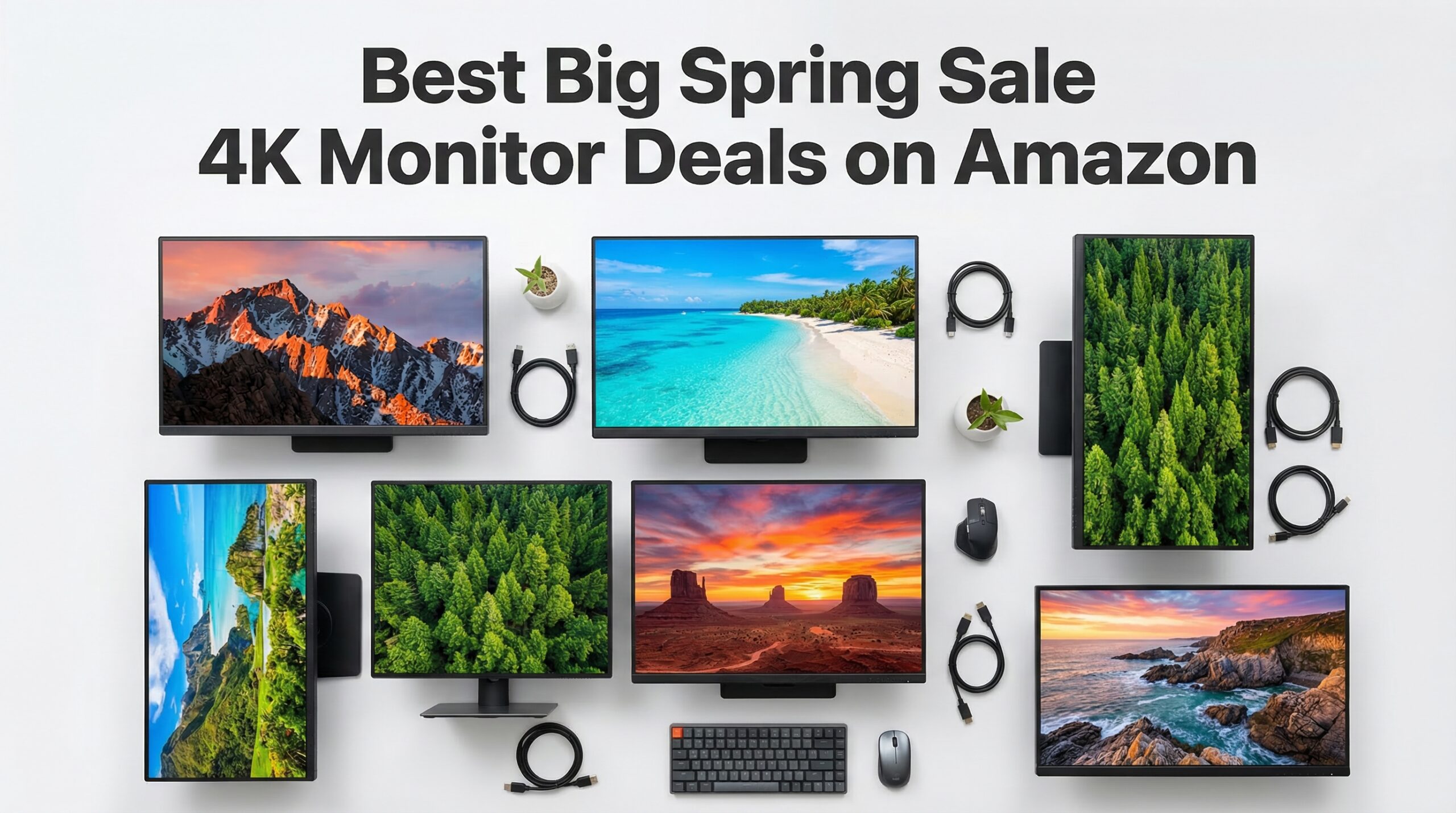 Best Big Spring Sale 4K Monitor Deals on Amazon