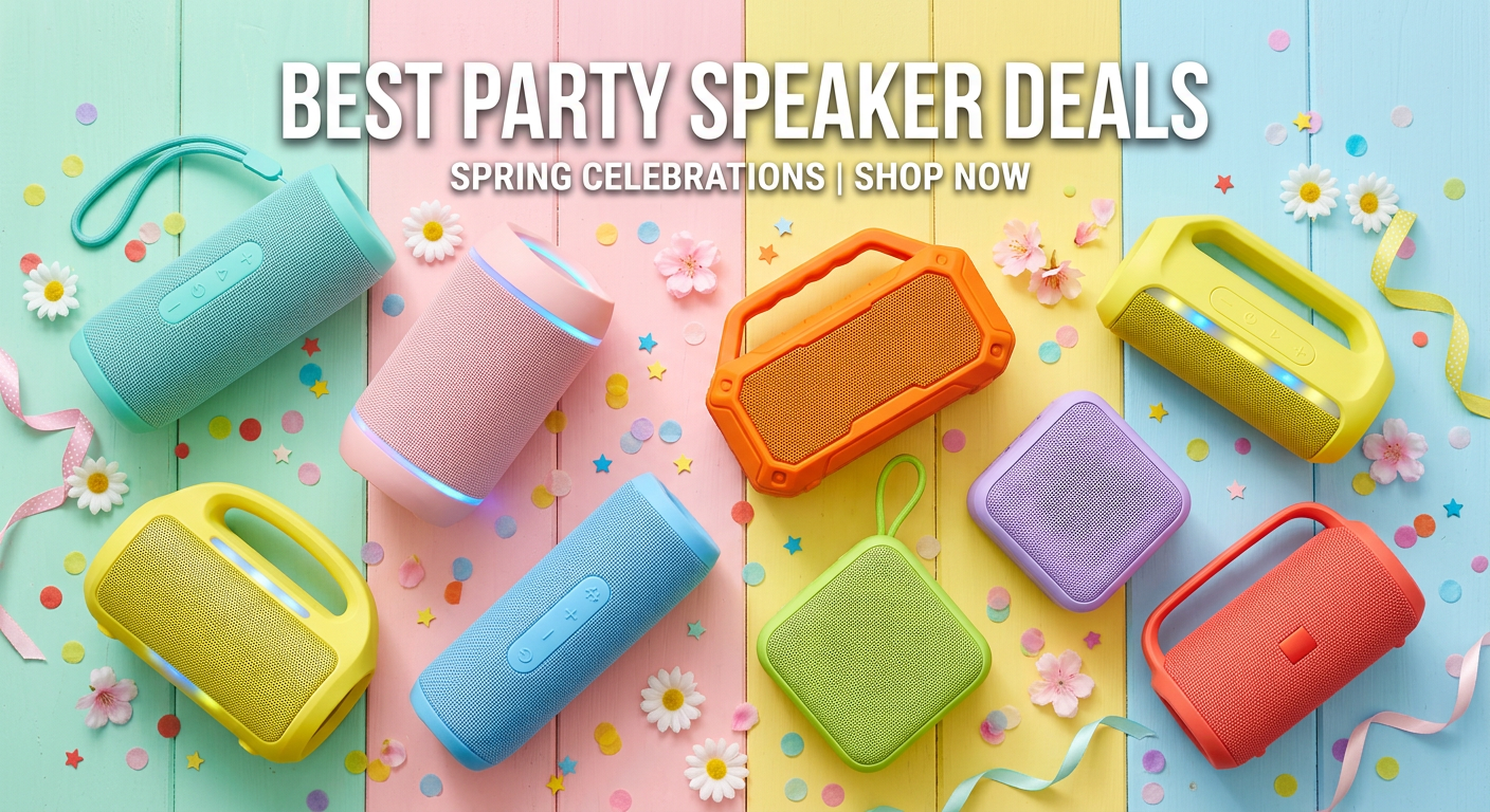 Best Big Spring Sale Party Speaker Deals on Amazon