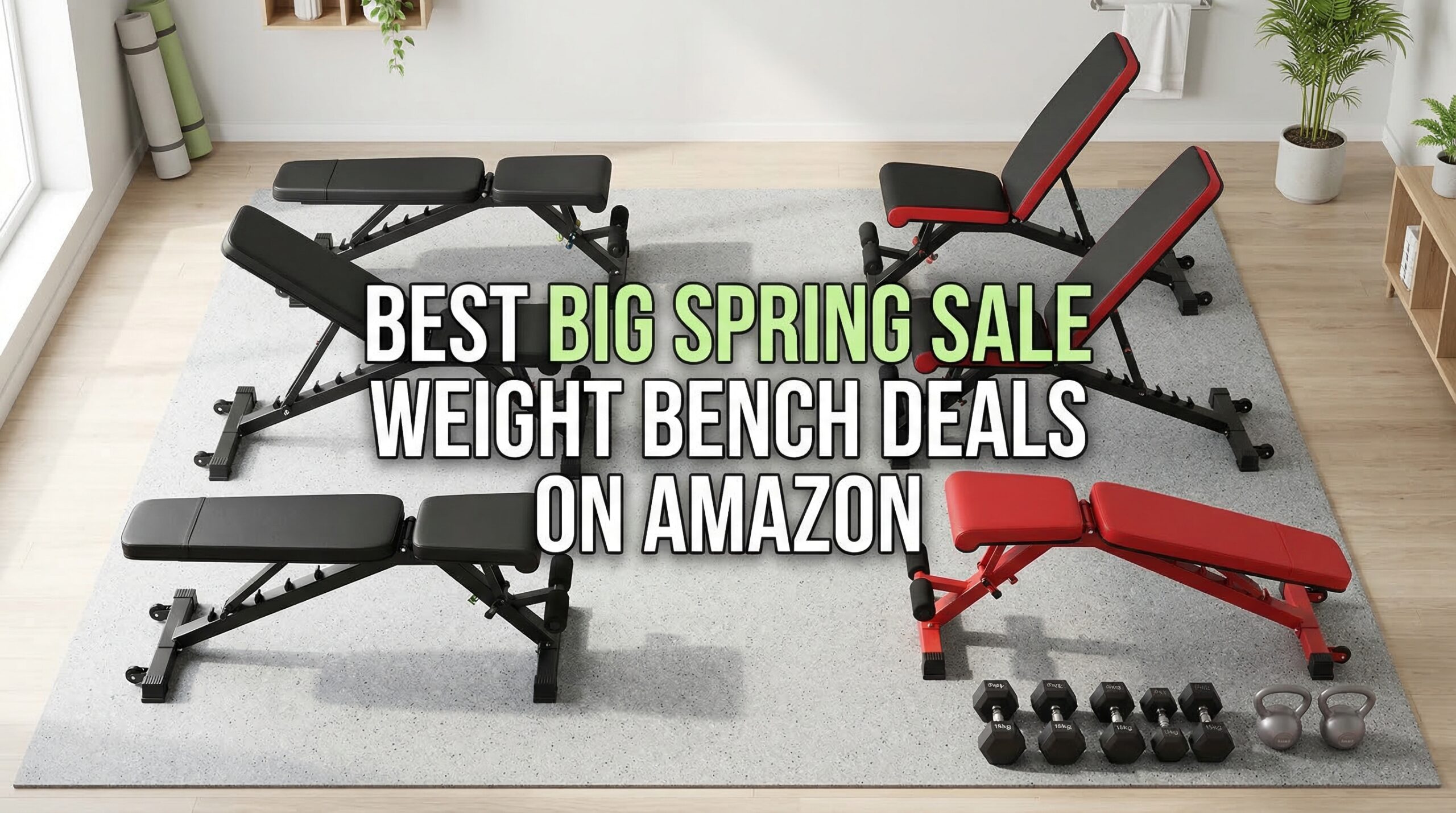 Best Big Spring Sale Weight Bench Deals on Amazon