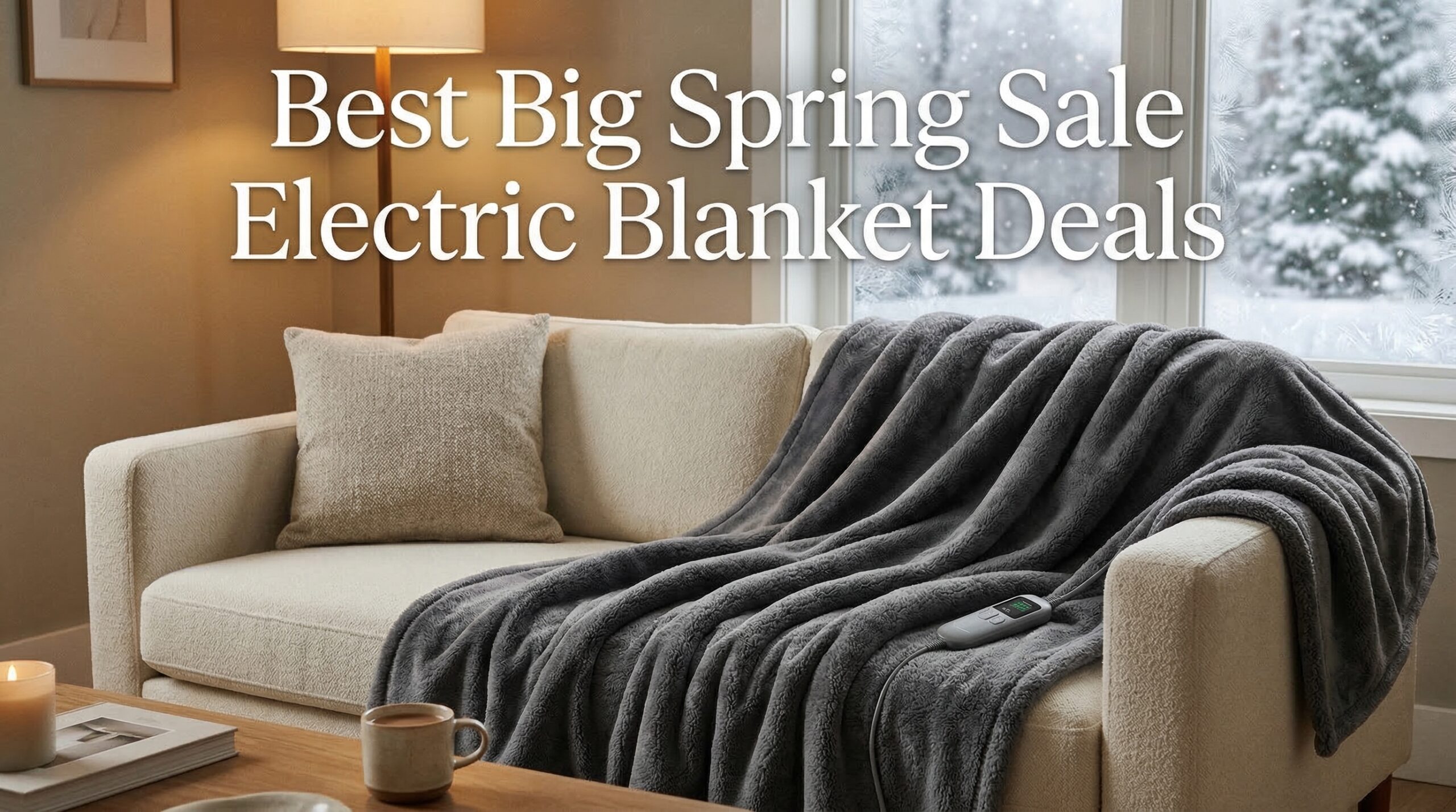 Best Big Spring Sale Electric Blanket Deals on Amazon