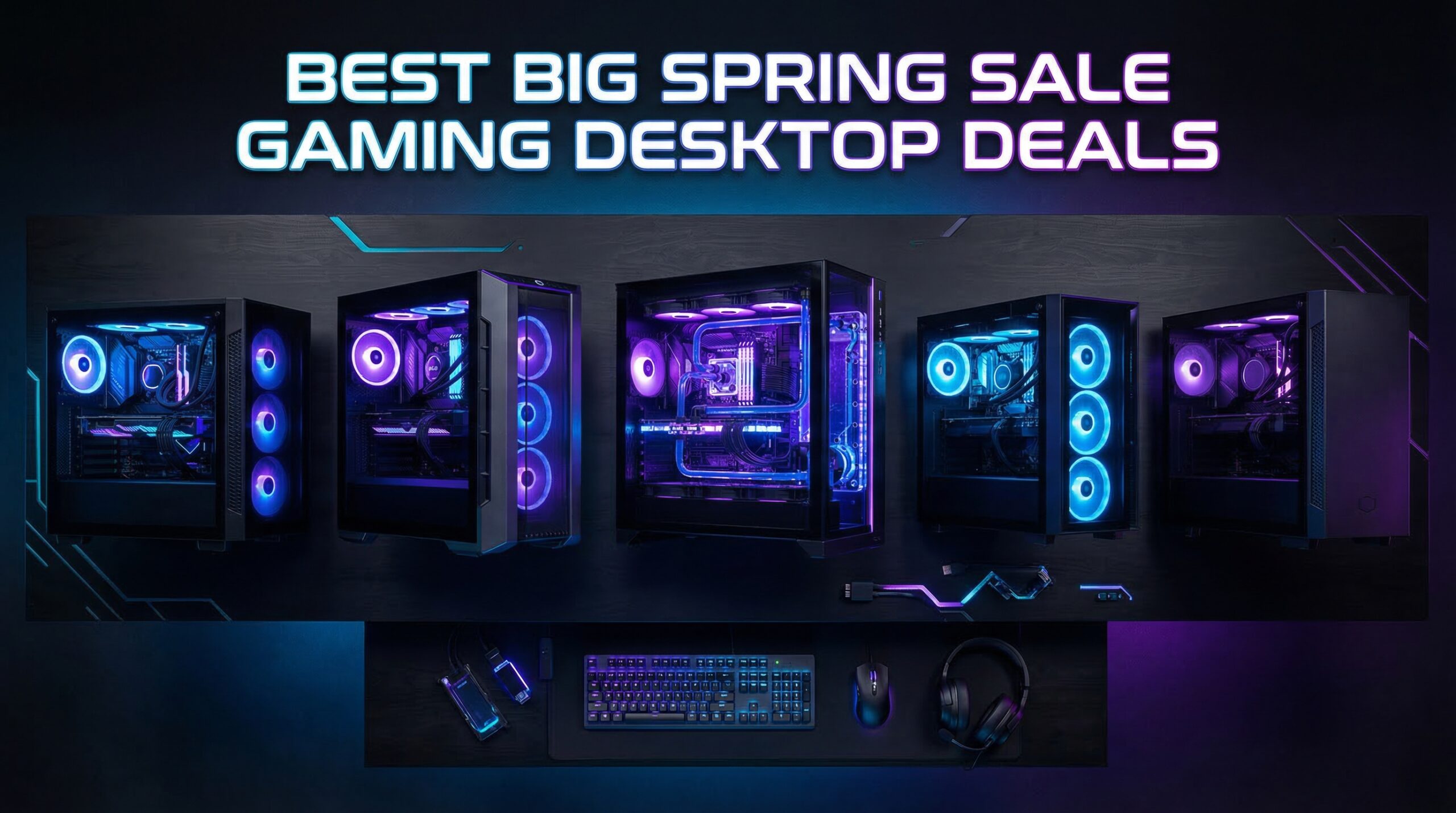 Best Big Spring Sale Gaming Desktop Deals on Amazon
