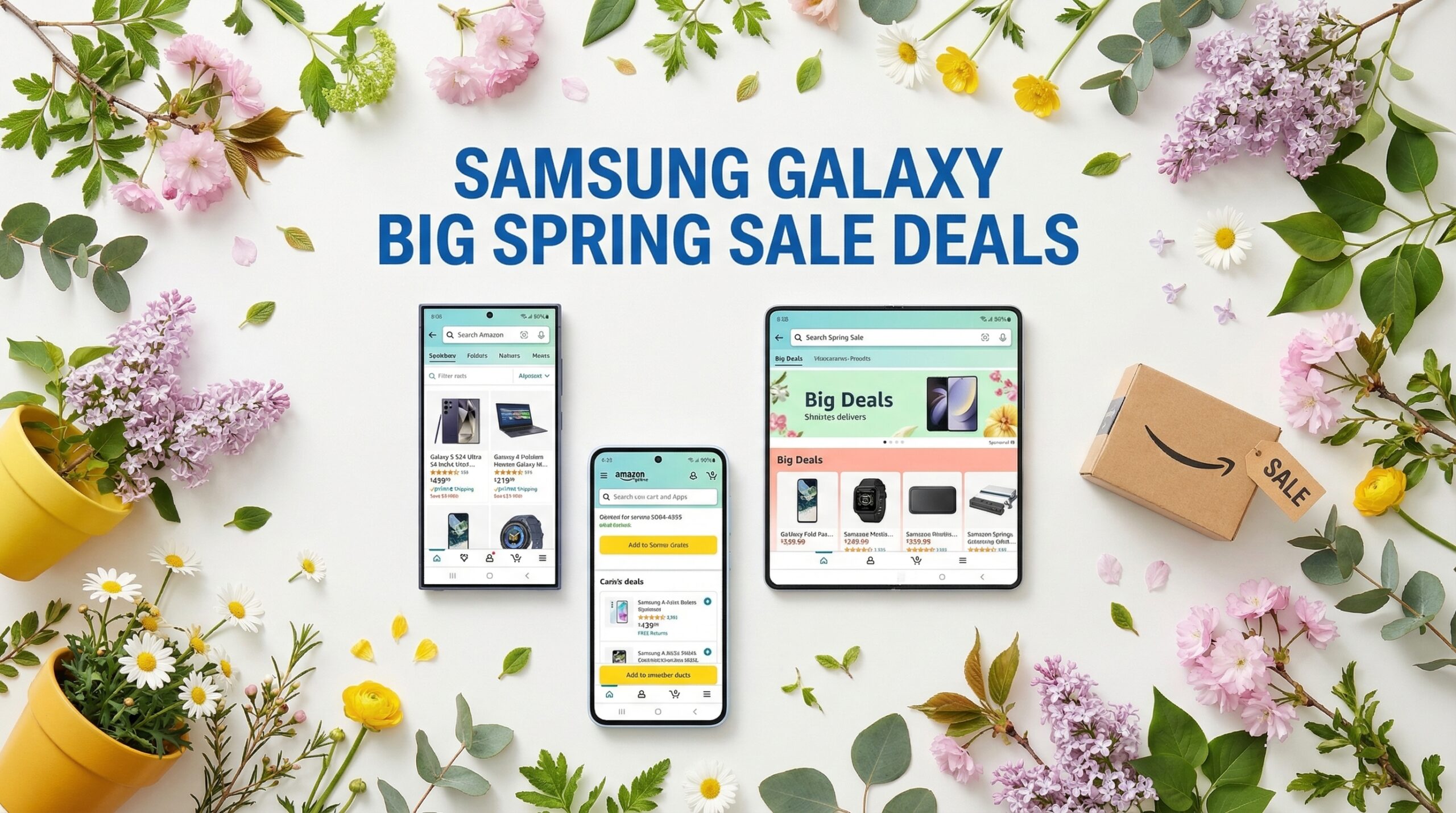 Best Big Spring Sale Samsung Galaxy Phone Deals on Amazon