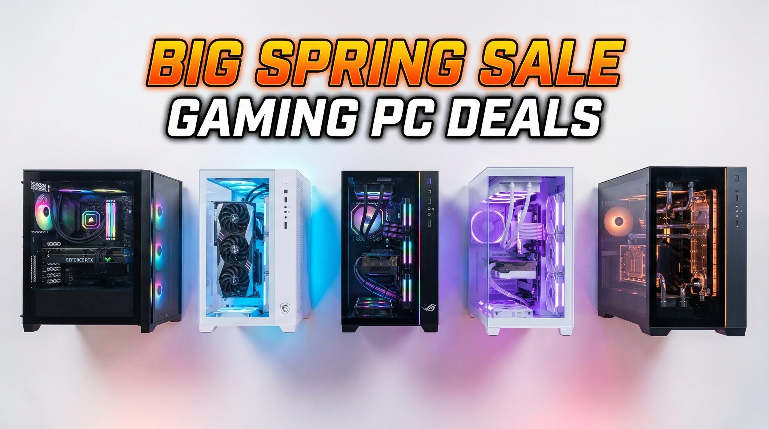 Best Big Spring Sale Prebuilt Gaming PC Deals on Amazon
