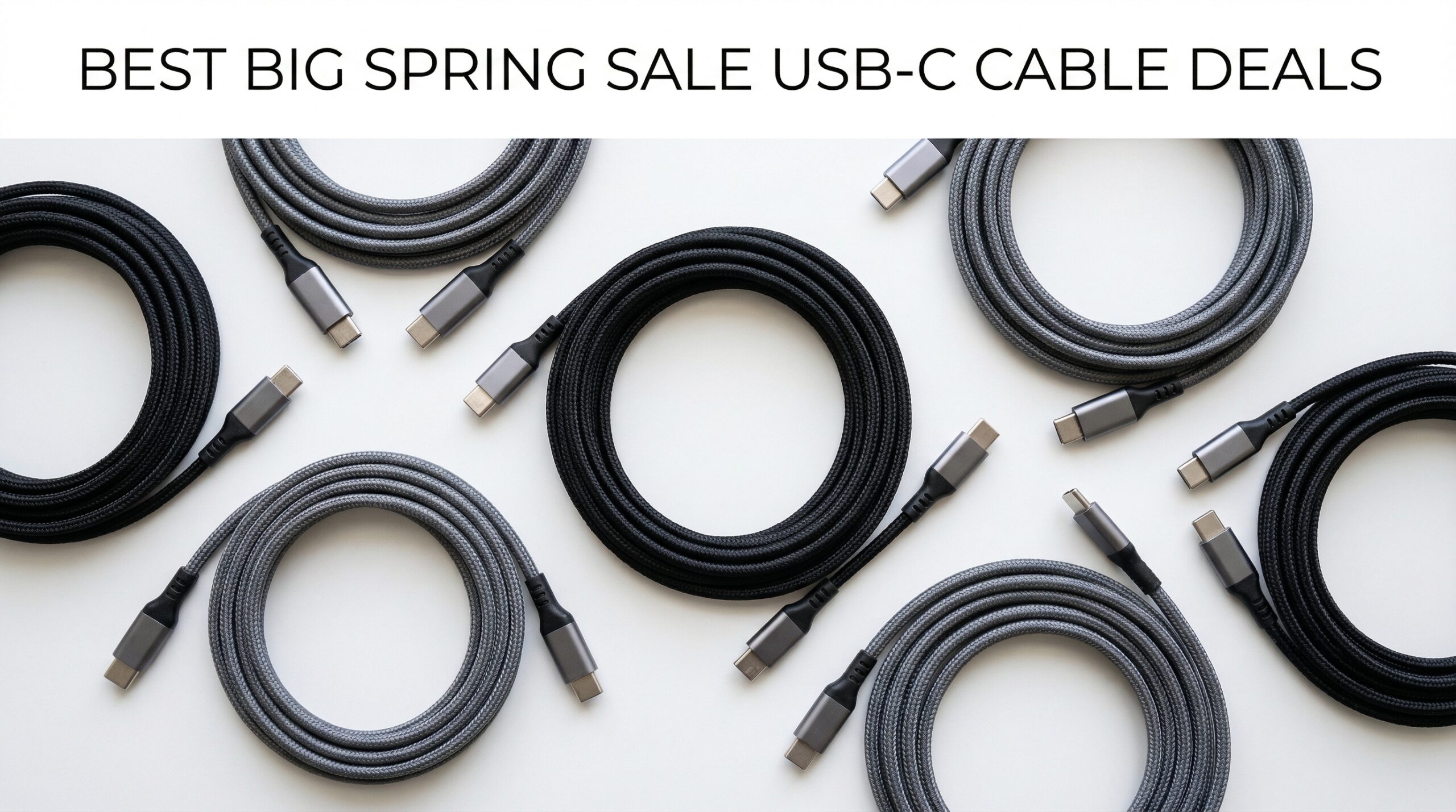 Best Big Spring Sale USB-C Cable Deals on Amazon