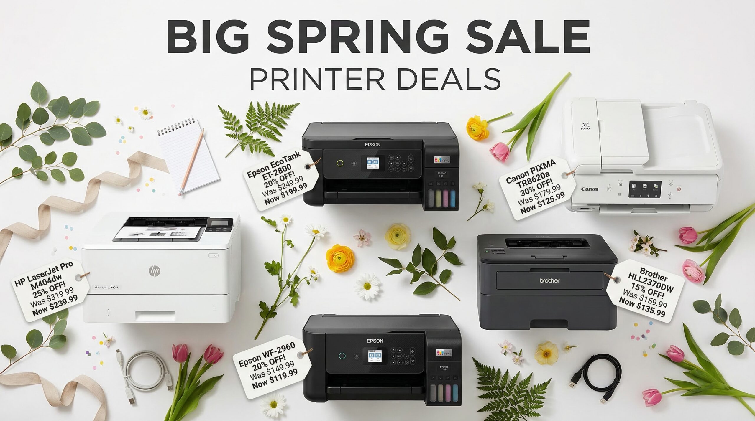 Best Big Spring Sale Printer Deals on Amazon