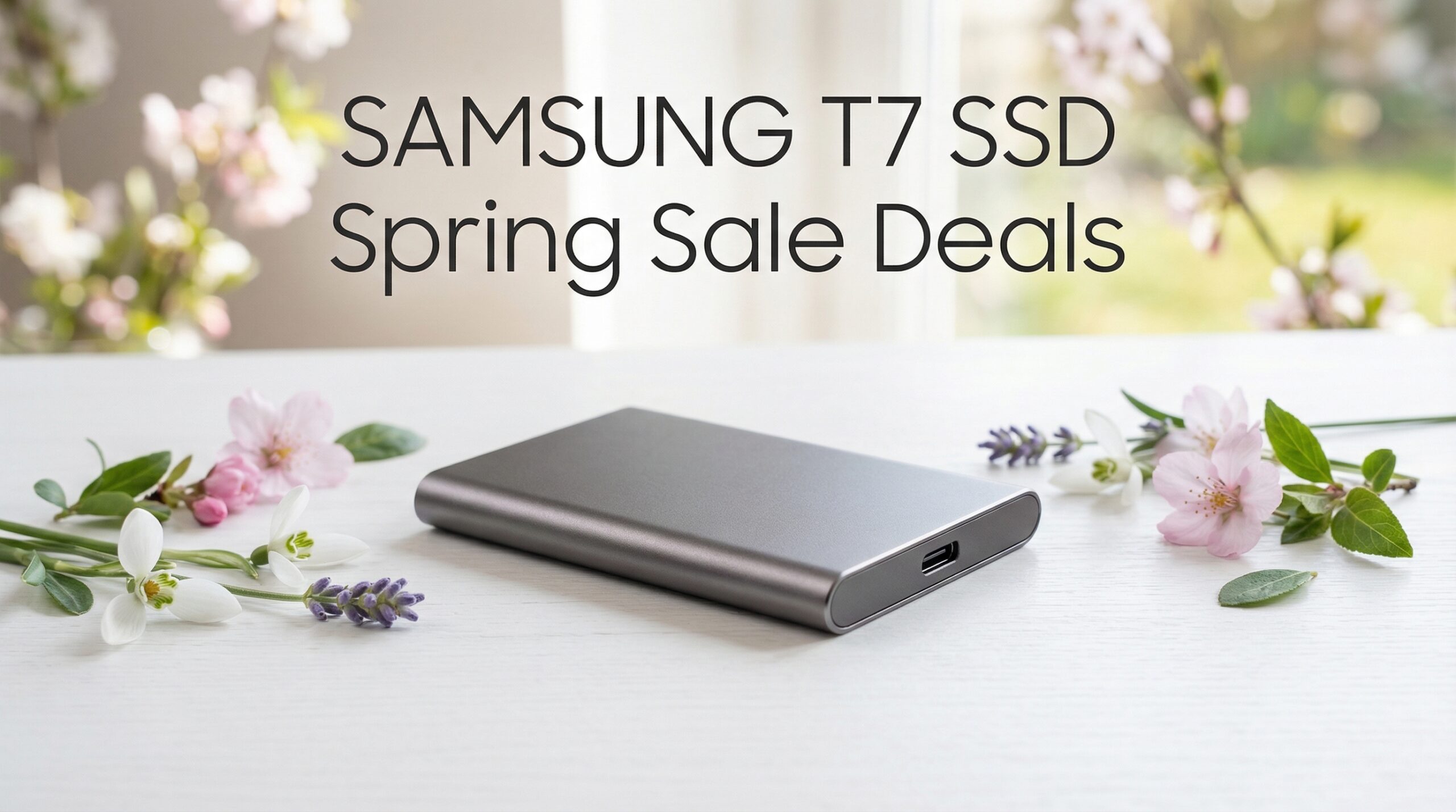 Best Big Spring Sale Samsung T7 SSD Deals on Amazon