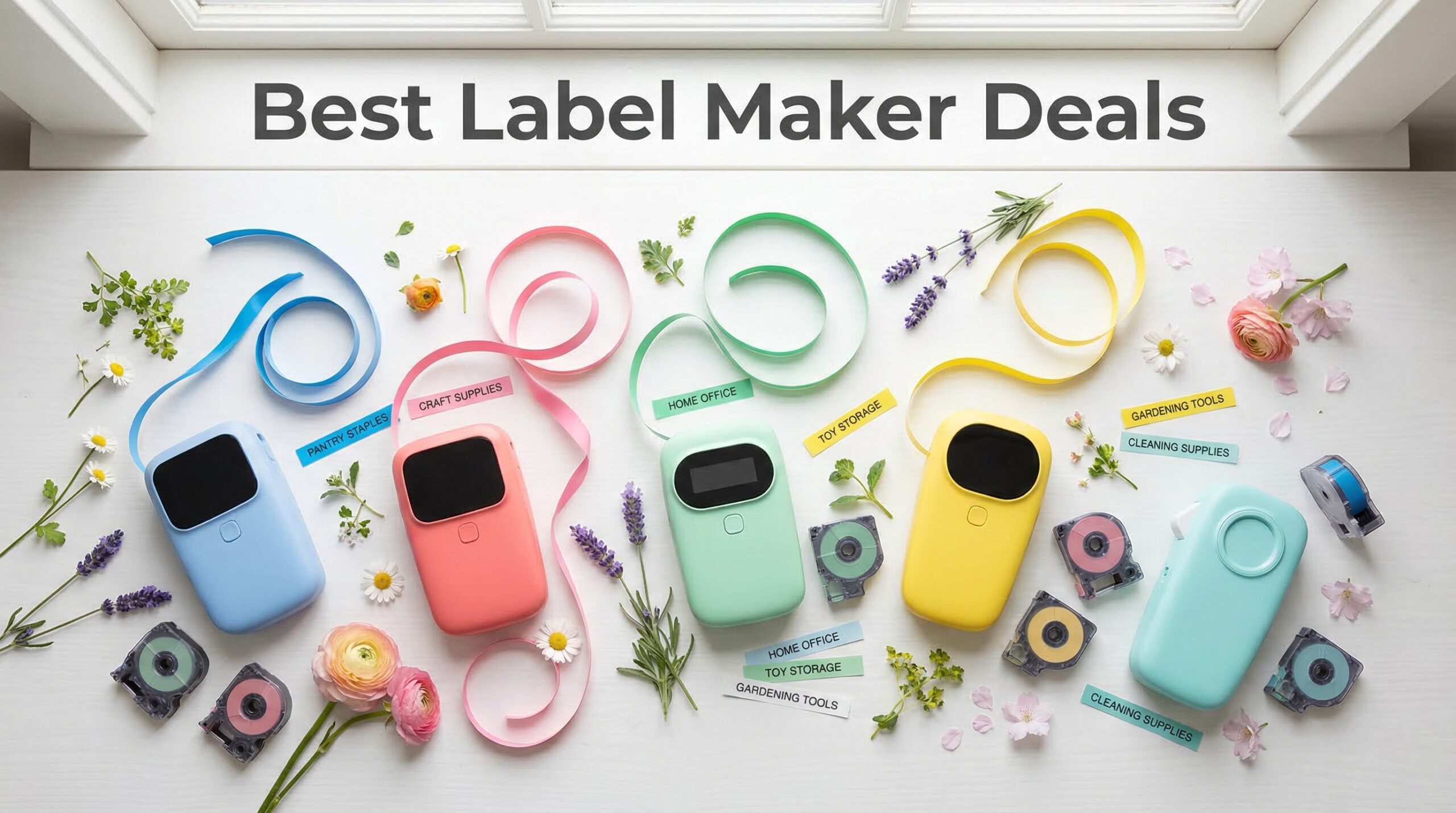 Best Big Spring Sale Label Maker Deals on Amazon