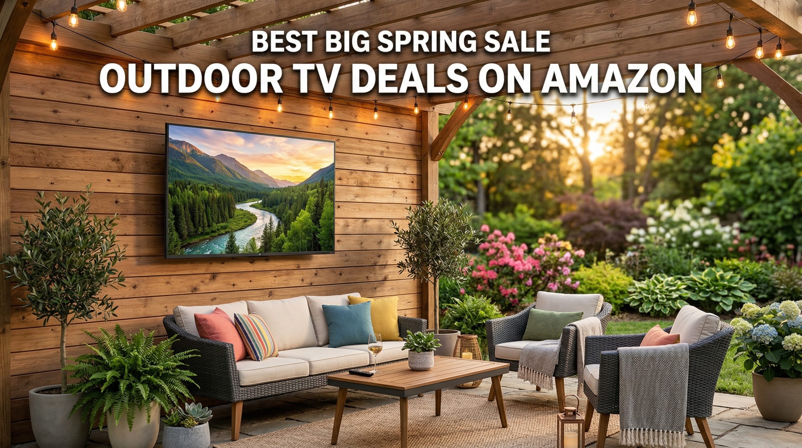 Best Big Spring Sale Outdoor TV Deals on Amazon