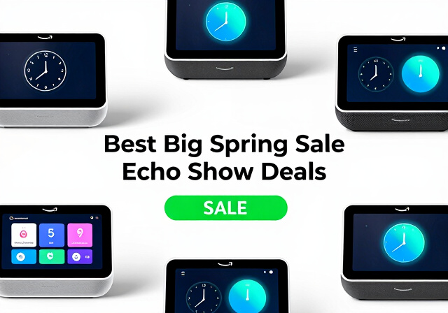 Best Big Spring Sale Echo Show Deals on Amazon