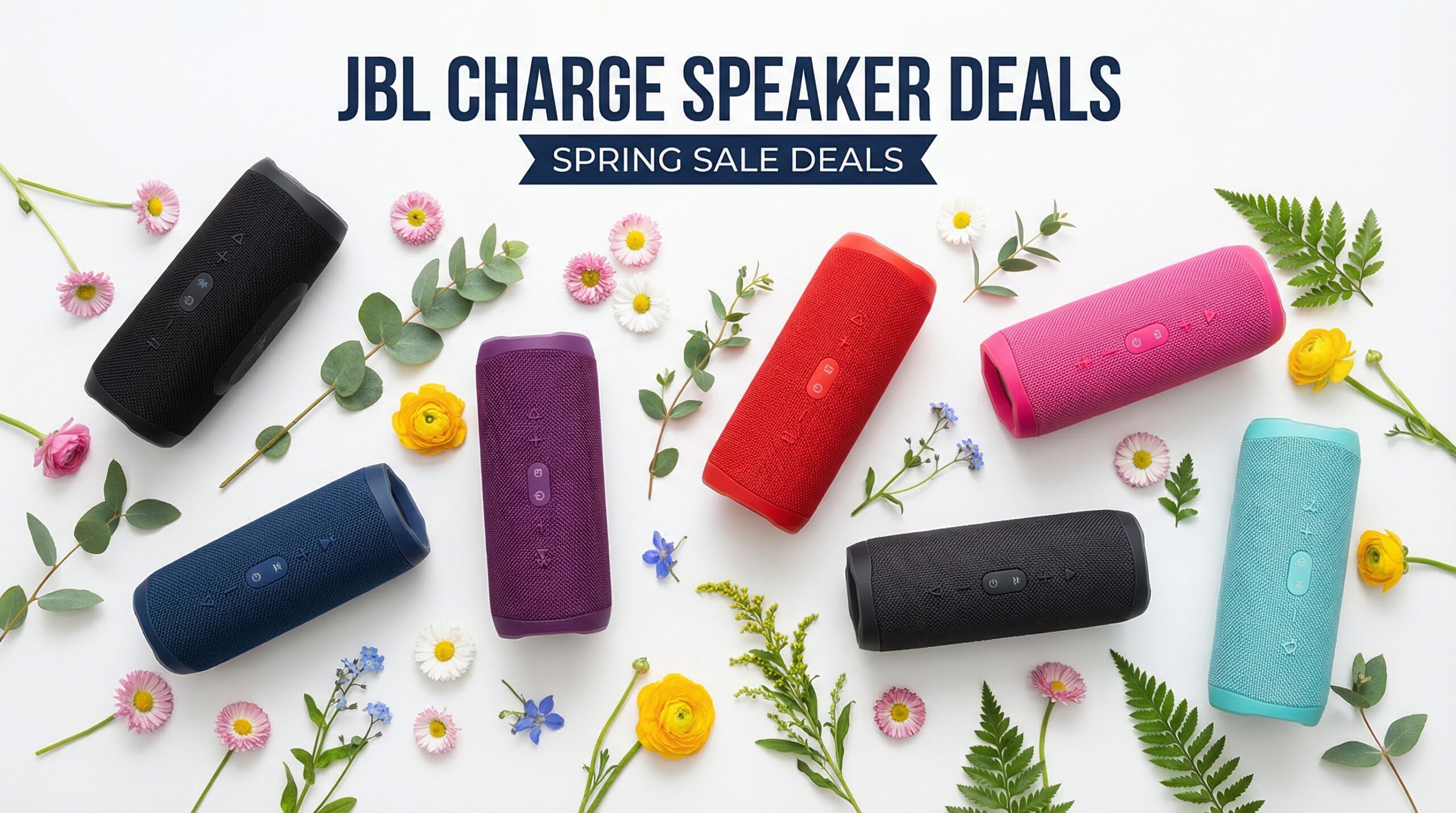 Best Big Spring Sale JBL Charge Speaker Deals on Amazon
