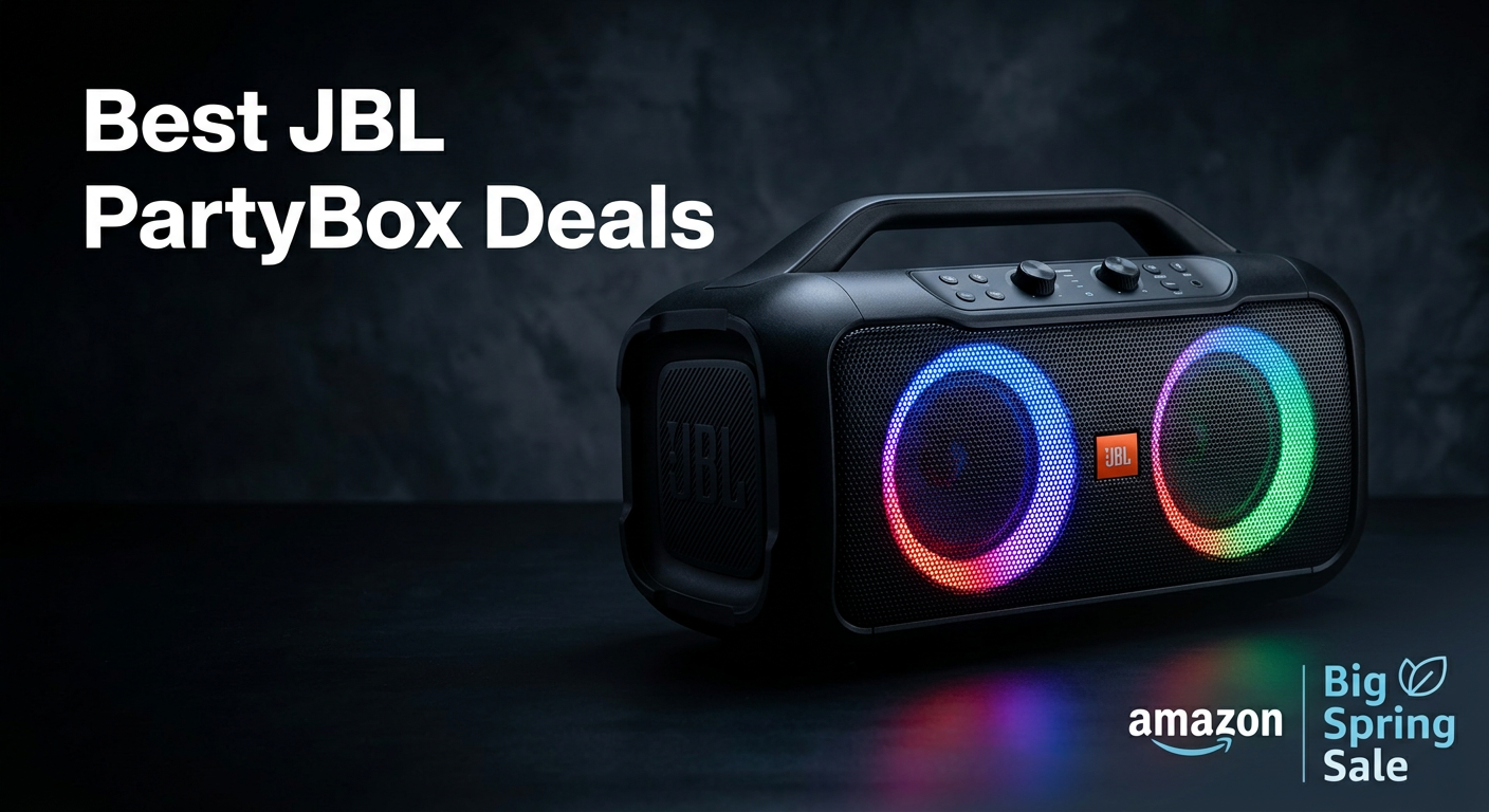 Best Big Spring Sale JBL PartyBox Speaker Deals on Amazon