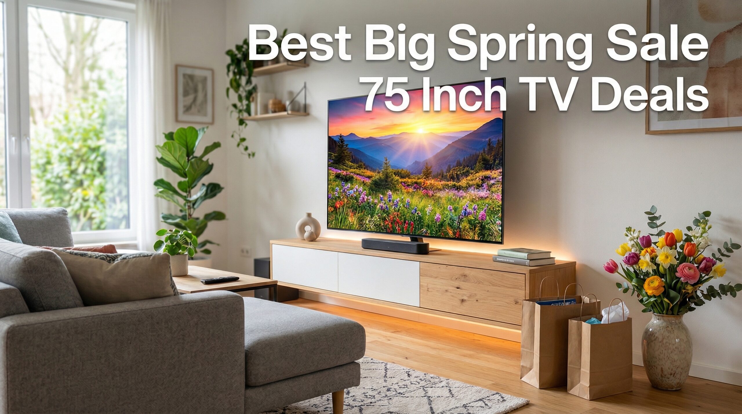 Best Big Spring Sale 75 Inch TV Deals on Amazon