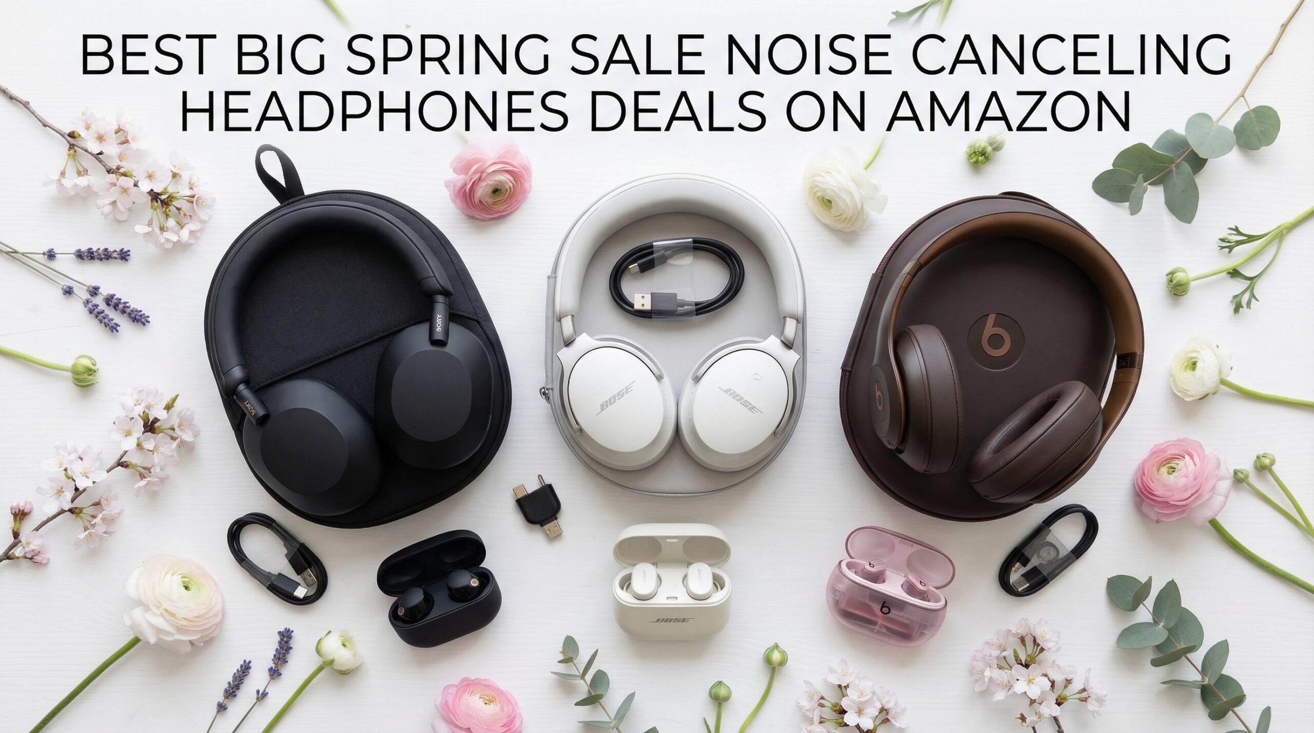 Best Big Spring Sale Noise Canceling Headphones Deals on Amazon