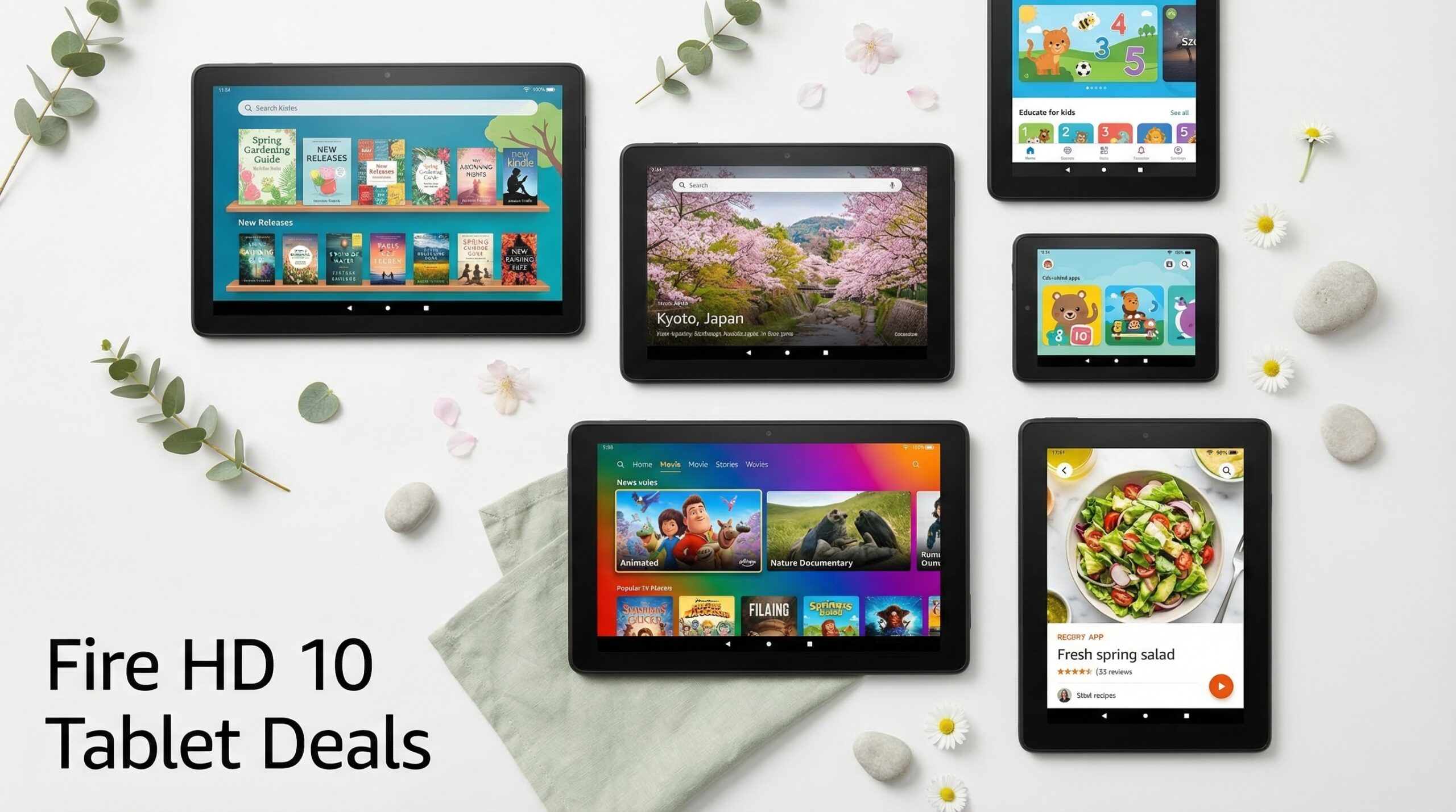 Best Big Spring Sale Fire HD 10 Tablet Deals on Amazon