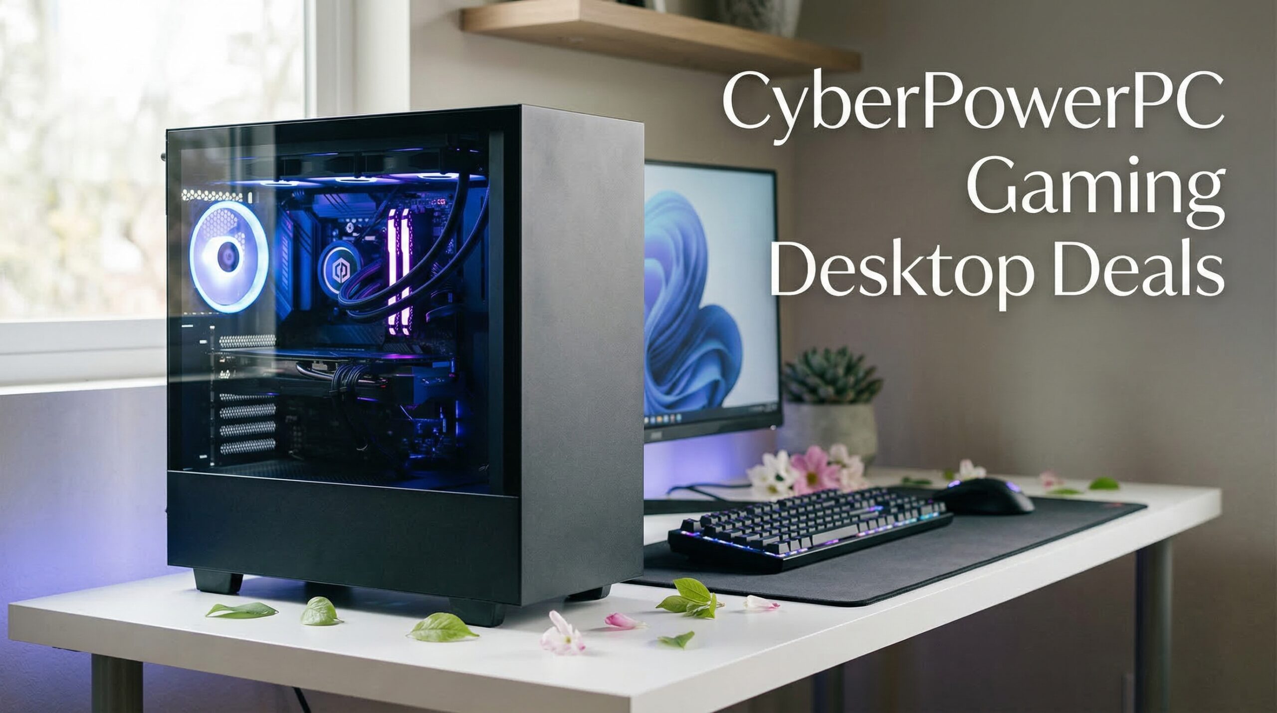 Best Big Spring Sale CyberPowerPC Gaming Desktop Deals on Amazon