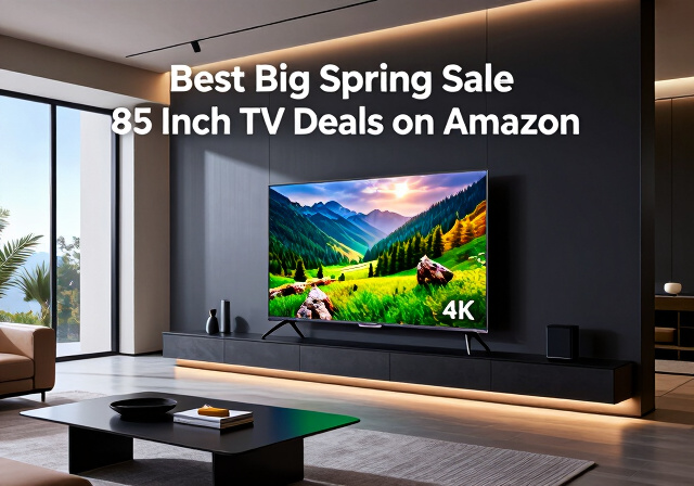 Best Big Spring Sale 85 Inch TV Deals on Amazon