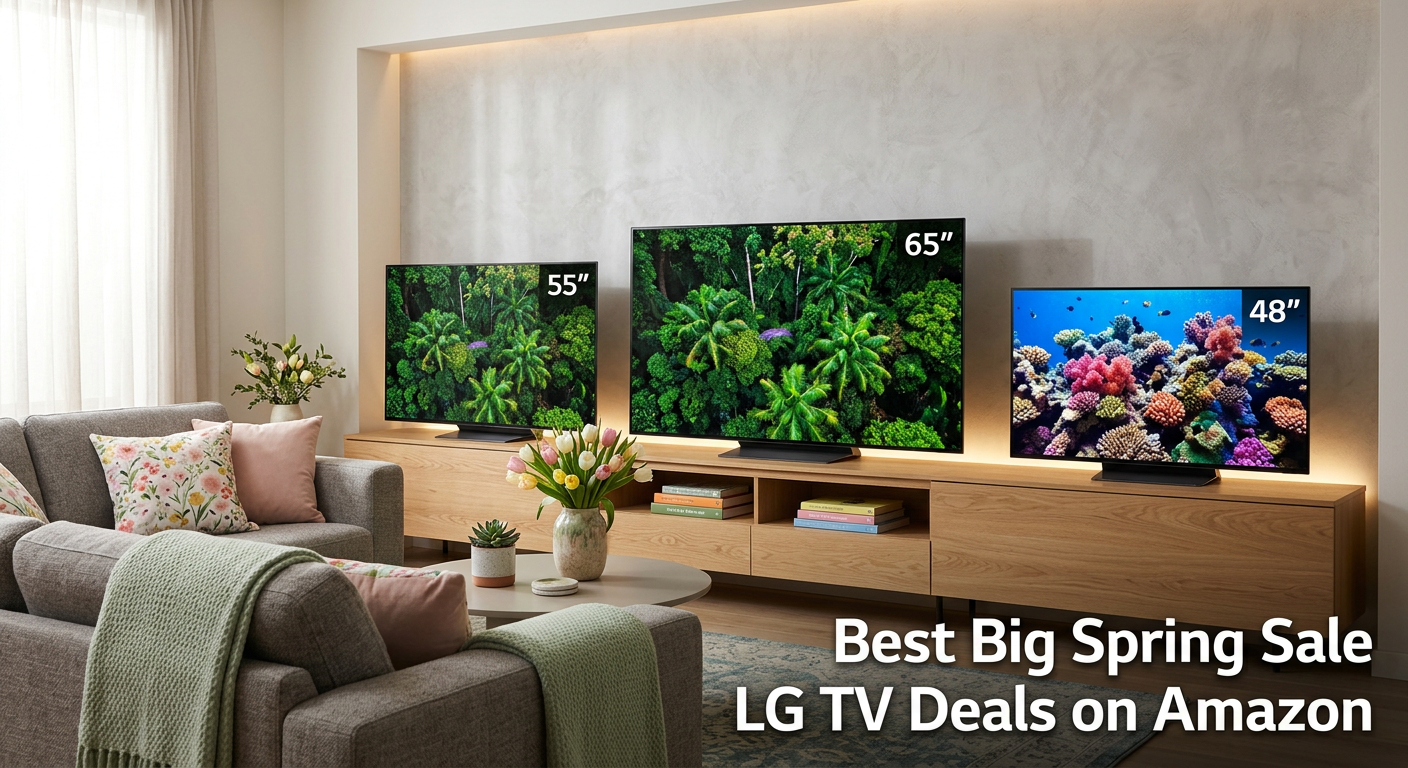 Best Big Spring Sale LG TV Deals on Amazon