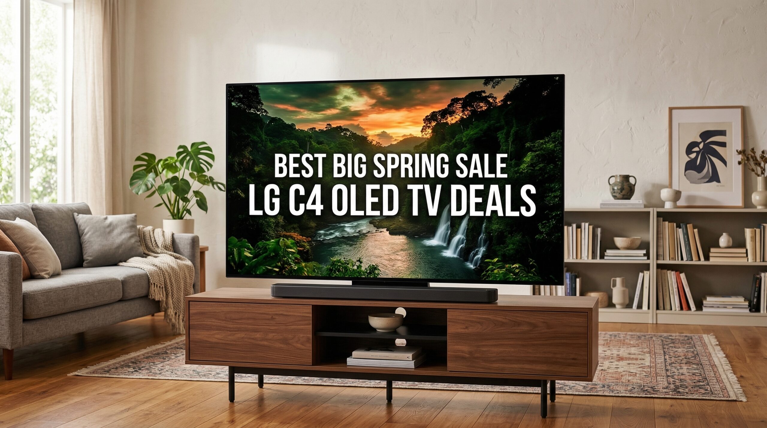 Best Big Spring Sale LG C4 OLED TV Deals on Amazon