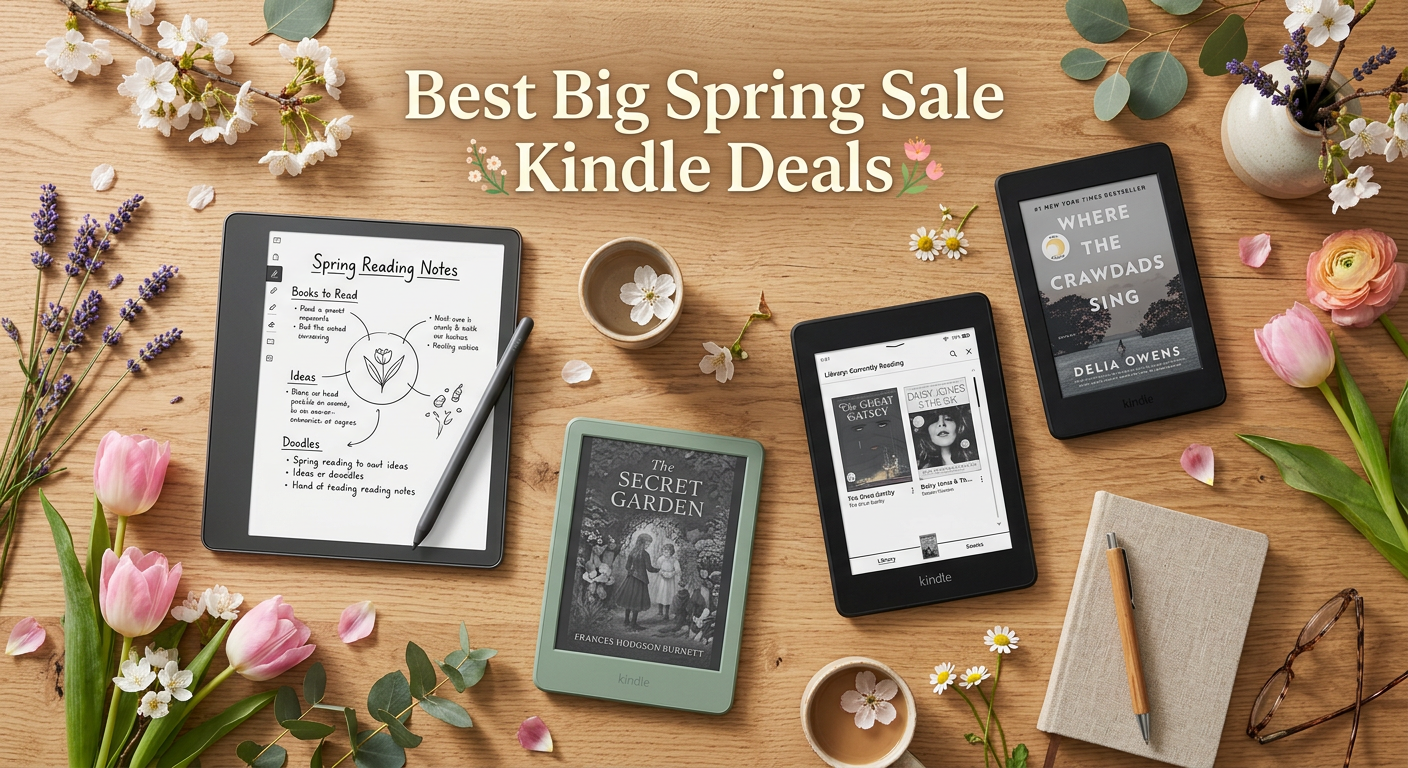 Best Big Spring Sale Kindle Deals on Amazon