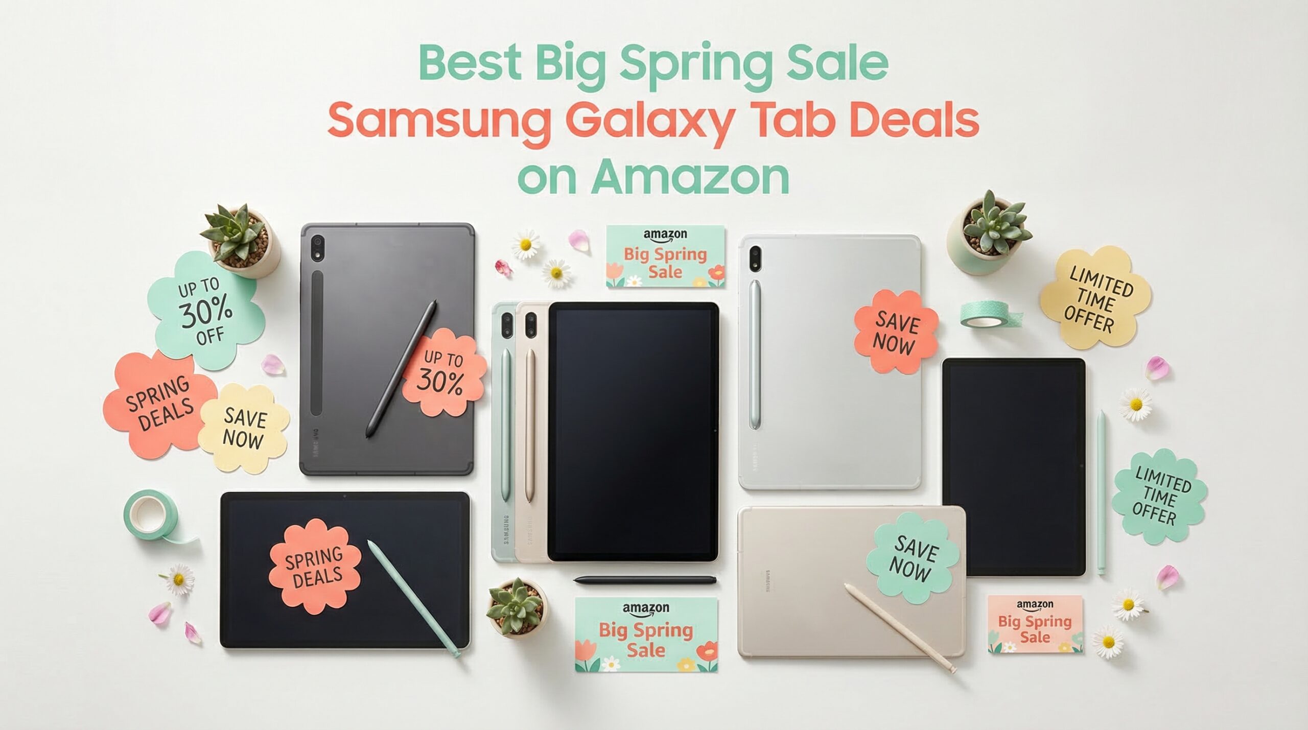 Best Big Spring Sale Samsung Galaxy Tab Deals on Amazon