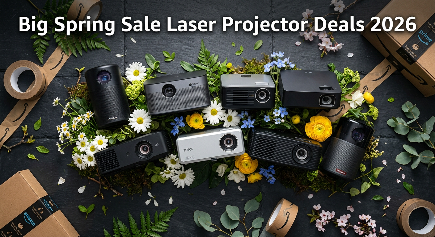 Best Big Spring Sale Laser Projector Deals on Amazon