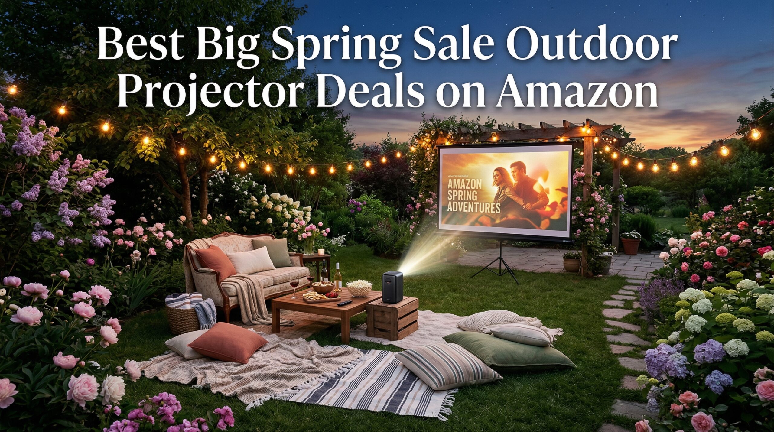 Best Big Spring Sale Outdoor Projector Deals on Amazon