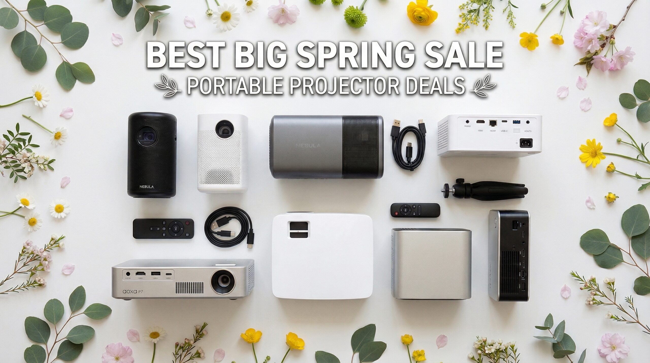 Best Big Spring Sale Portable Projector Deals on Amazon