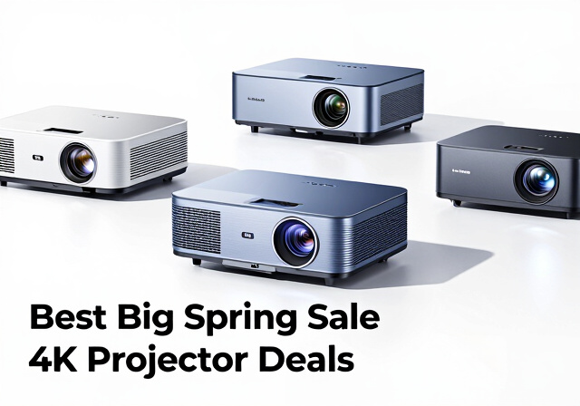 Best Big Spring Sale 4K Projector Deals on Amazon