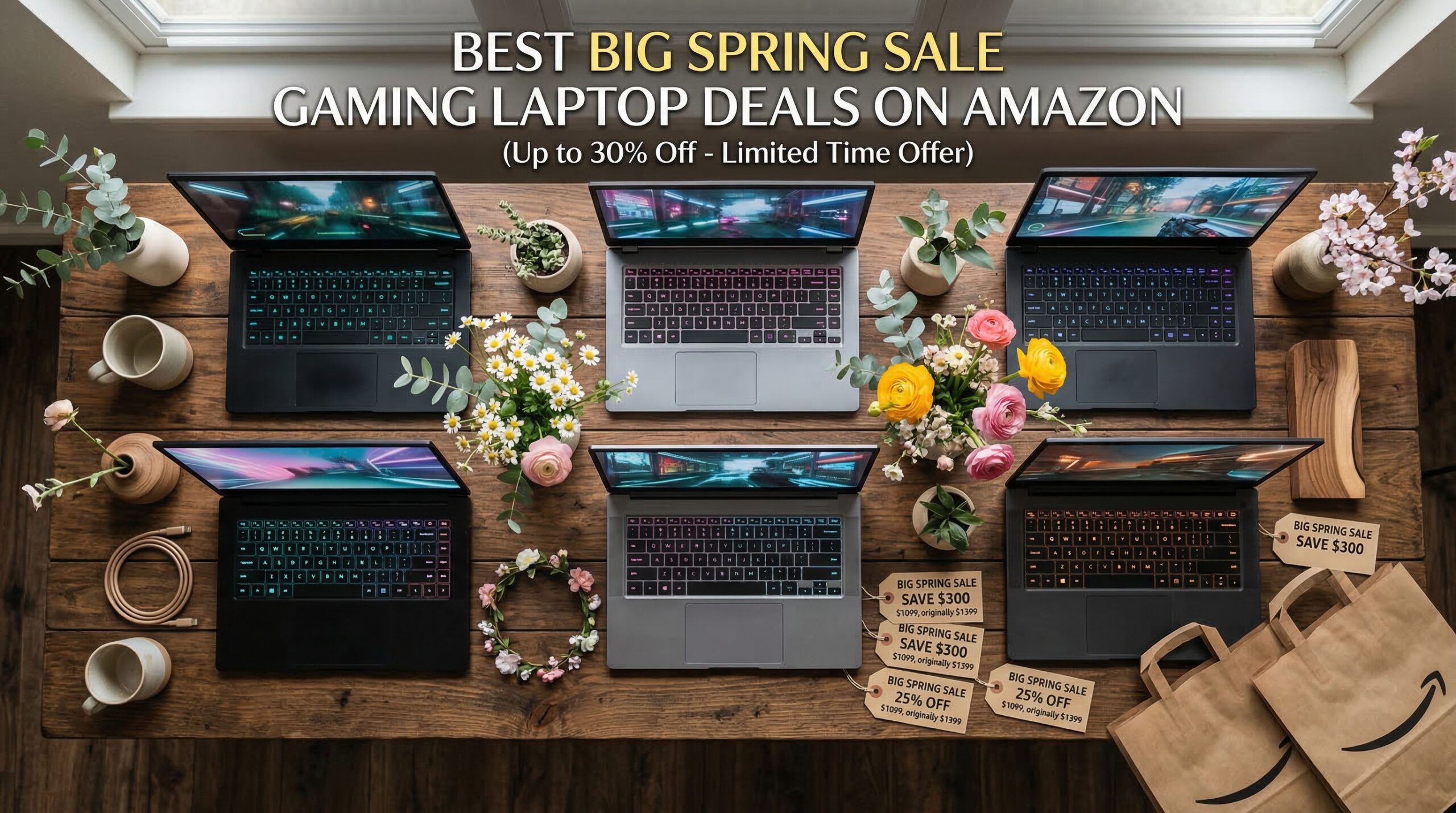 Best Big Spring Sale Gaming Laptop Deals on Amazon