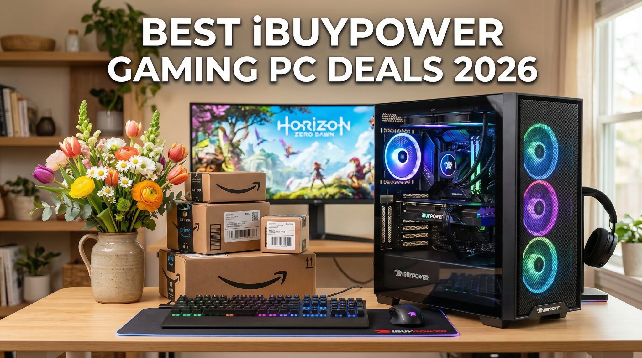 15 Best Big Spring Sale IBUYPOWER Gaming PC Deals March 2026 On Amazon Featured 2048x1143 
