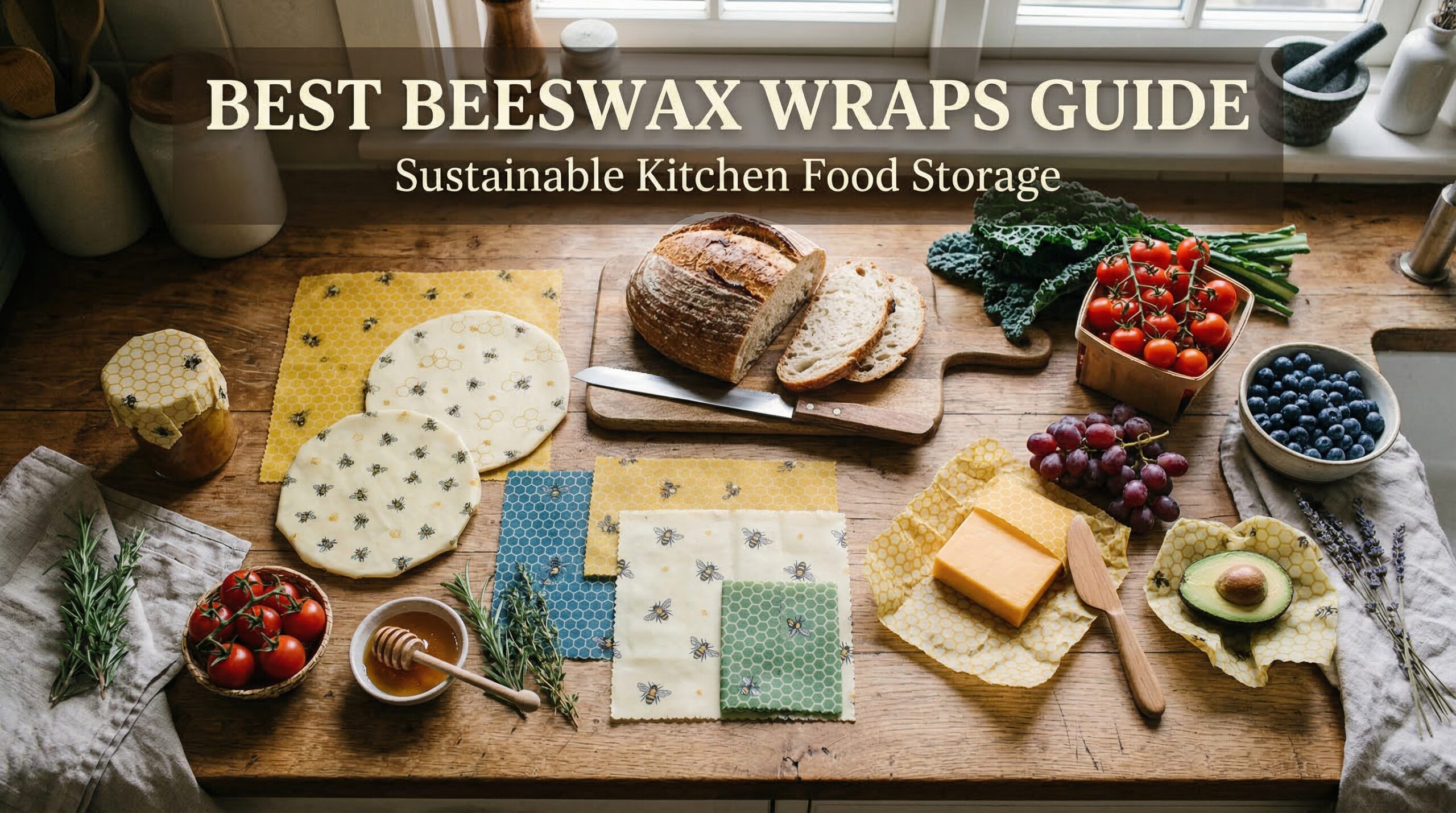 Best Beeswax Wraps for Sustainable Food Storage
