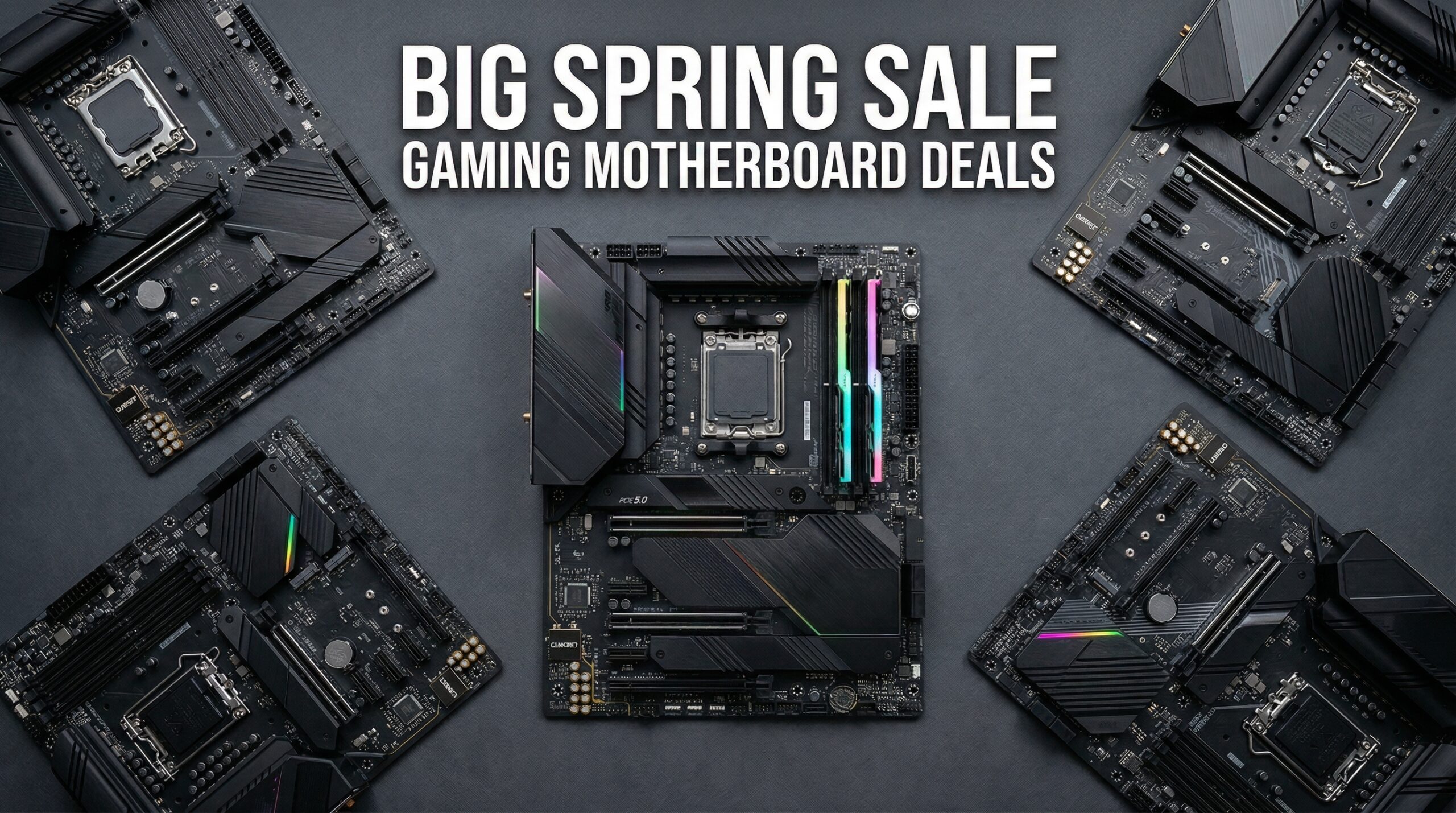 Best Big Spring Sale Gaming Motherboard Deals on Amazon