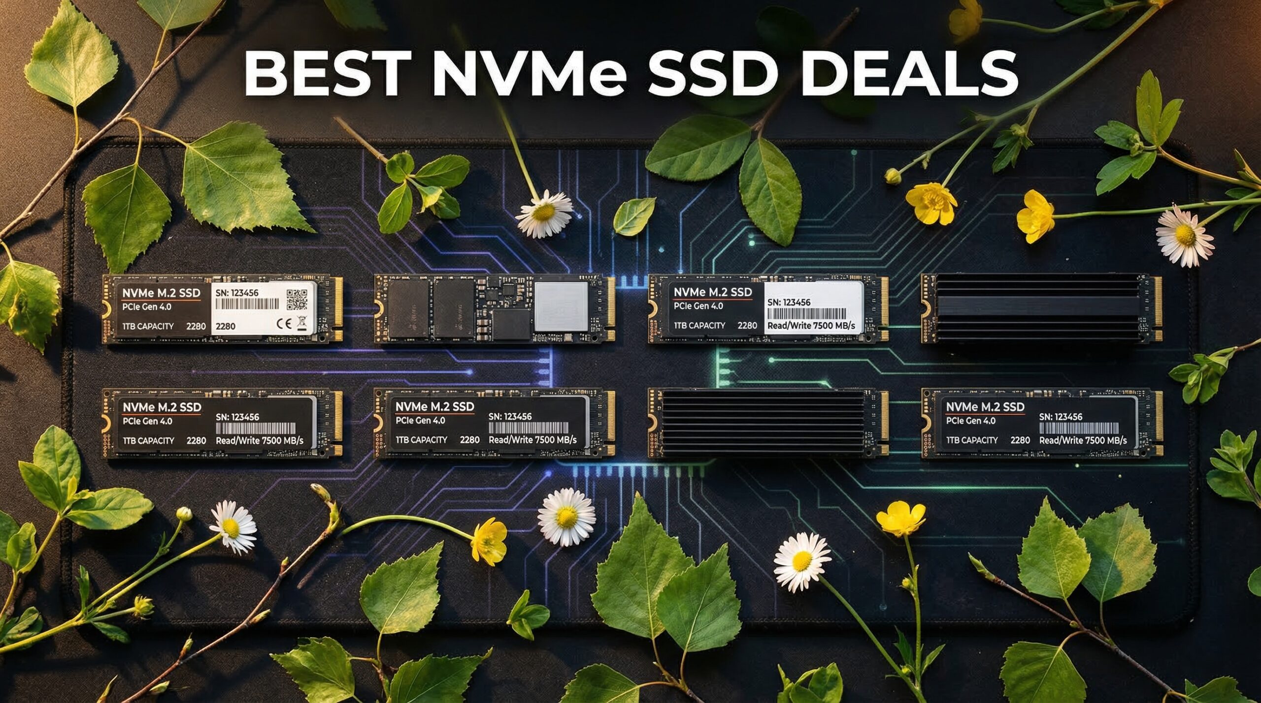 Best Big Spring Sale NVMe SSD Deals on Amazon