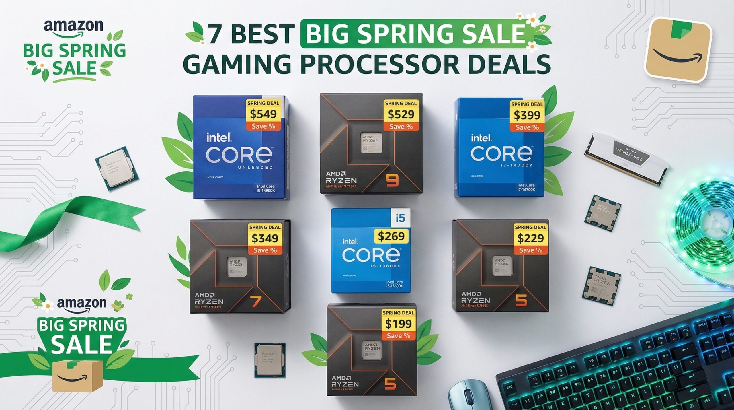 Best Big Spring Sale Gaming Processor Deals on Amazon