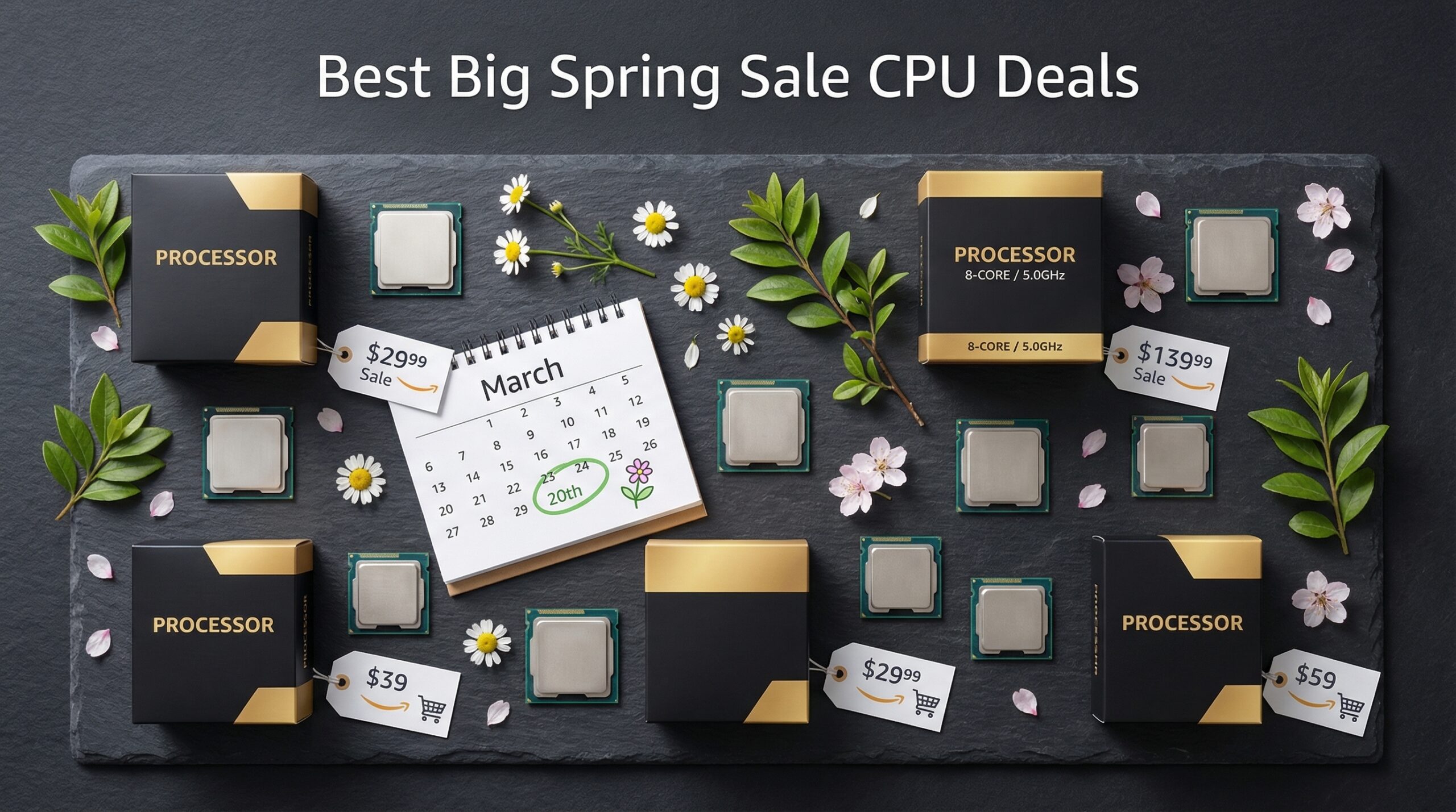Best Big Spring Sale CPU Deals on Amazon