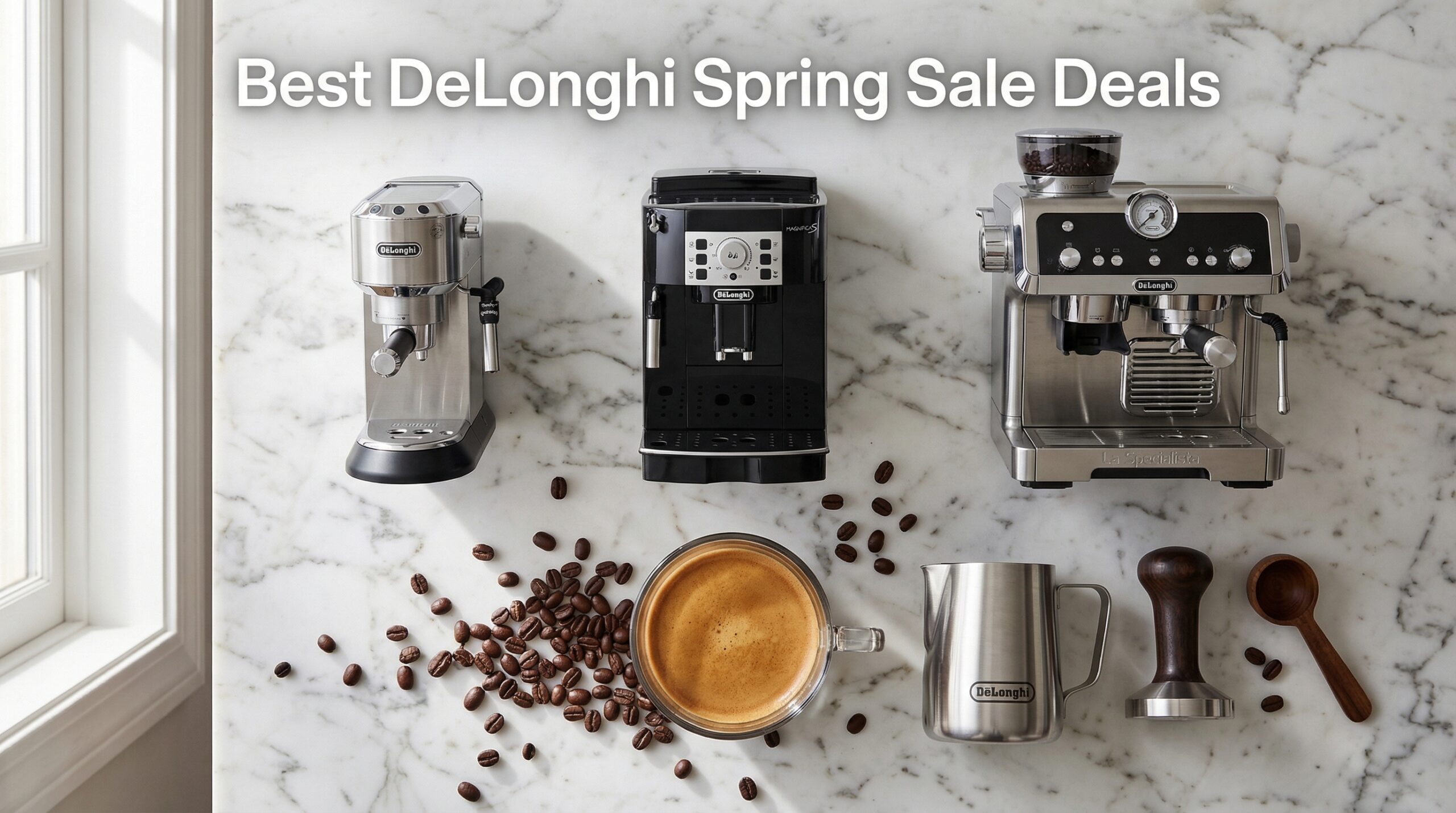 Best Big Spring Sale De'Longhi Espresso Machine Deals on Amazon