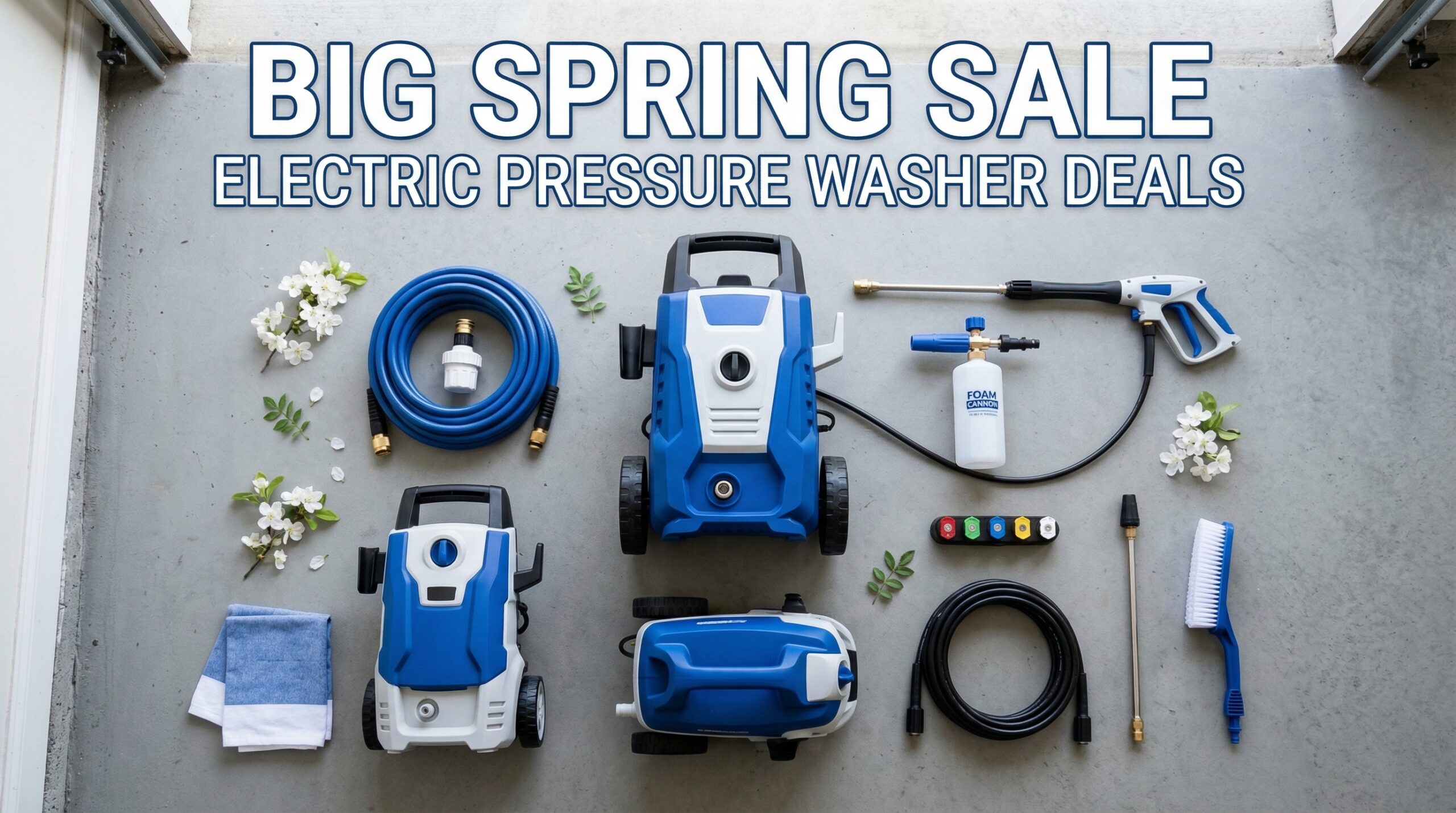 Best Big Spring Sale Electric Pressure Washer Deals on Amazon