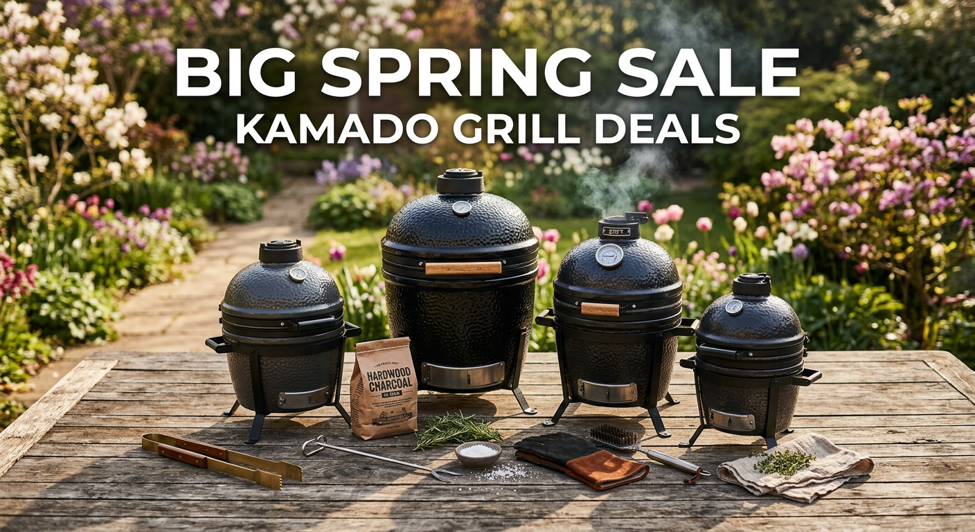 Best Big Spring Sale Kamado Grill Deals on Amazon