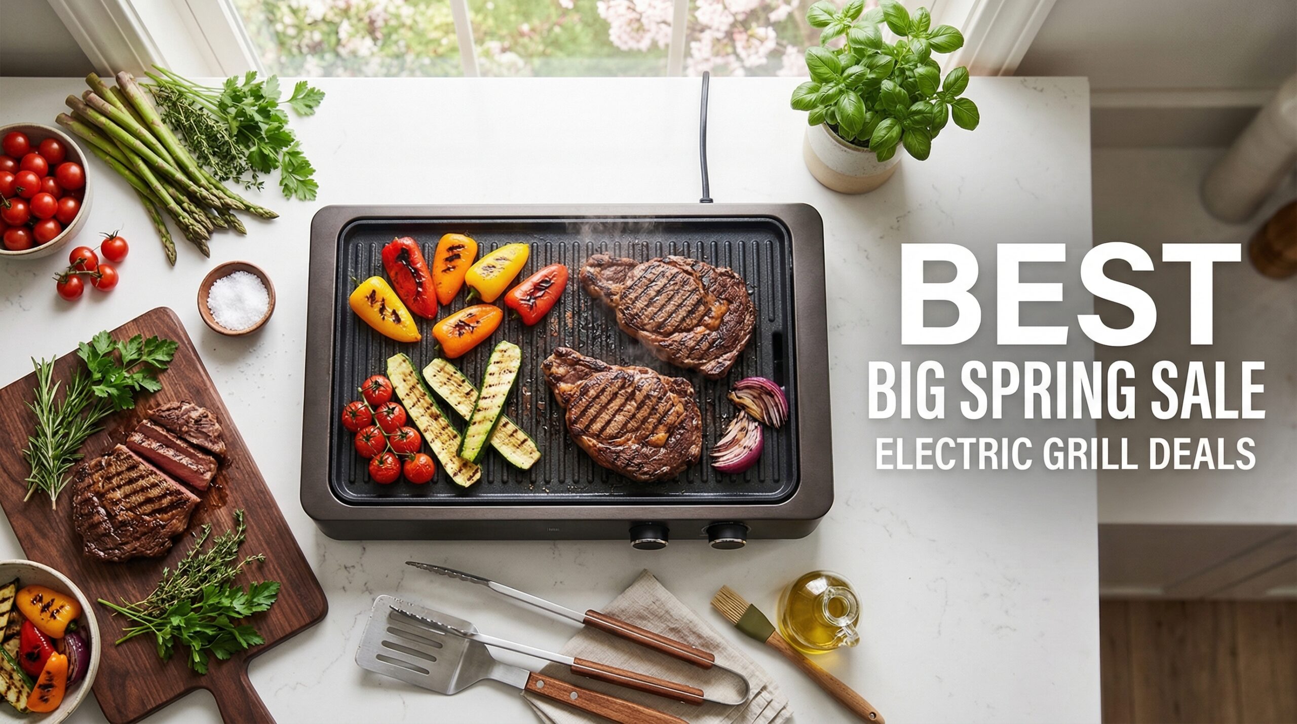 Best Big Spring Sale Electric Grill Deals on Amazon