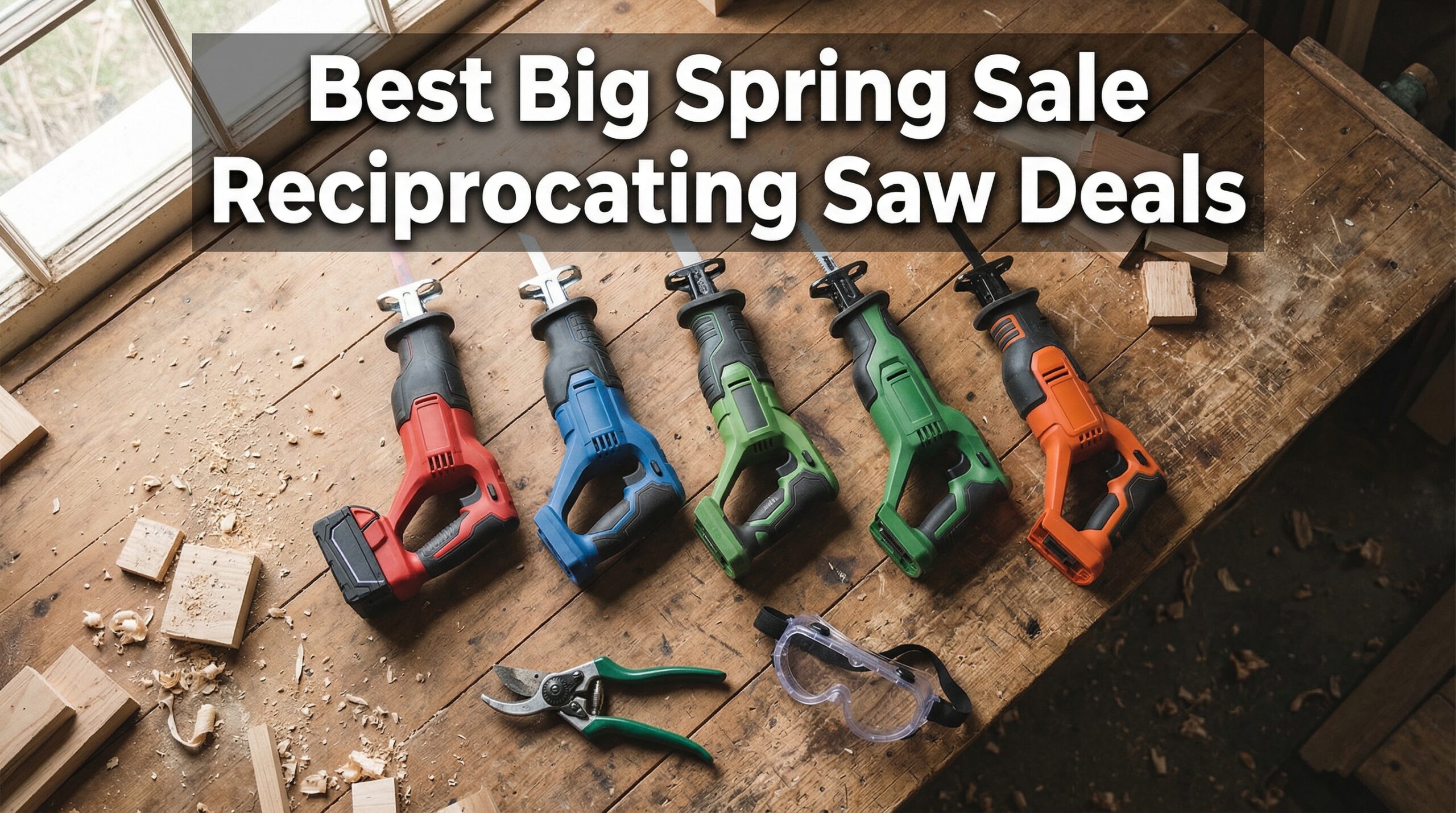 Best Big Spring Sale Reciprocating Saw Deals on Amazon